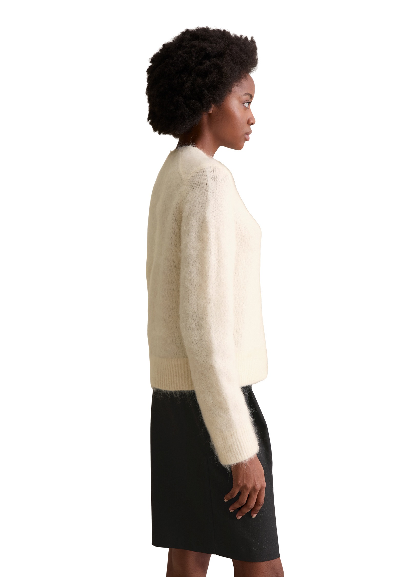 Marc OPolo DENIM Cardigan "aus flauschigem Wolle-Mohairwolle-Mix" günstig online kaufen