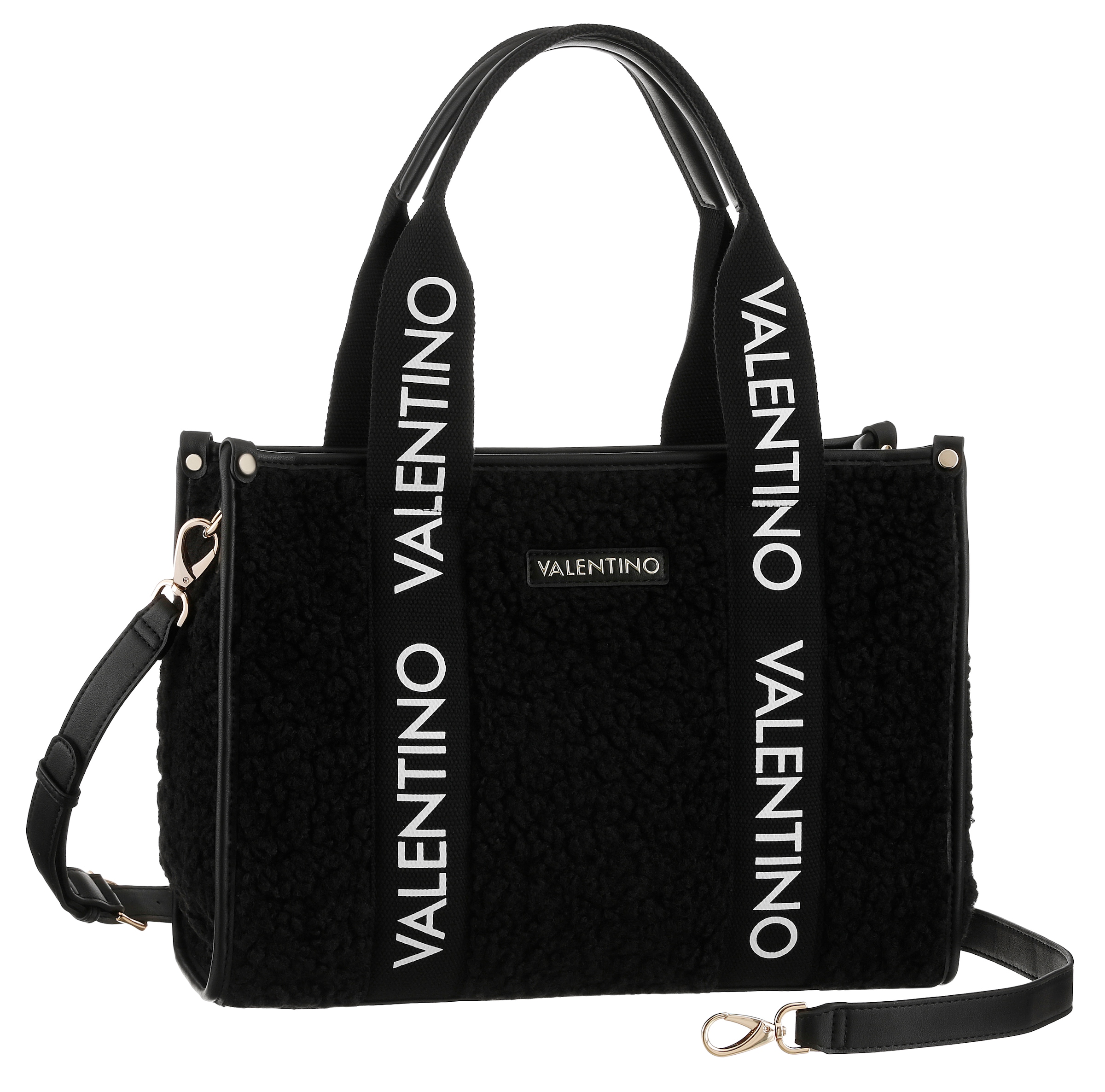 VALENTINO BAGS Shopper "SPECIAL CAMY" in modischer Teddy-Optik günstig online kaufen