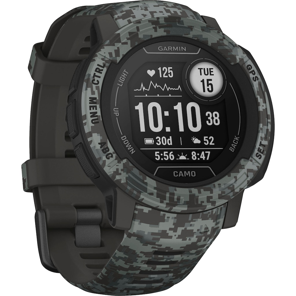 Garmin Smartwatch »INSTINCT 2 CAMO EDITION«, (Garmin)