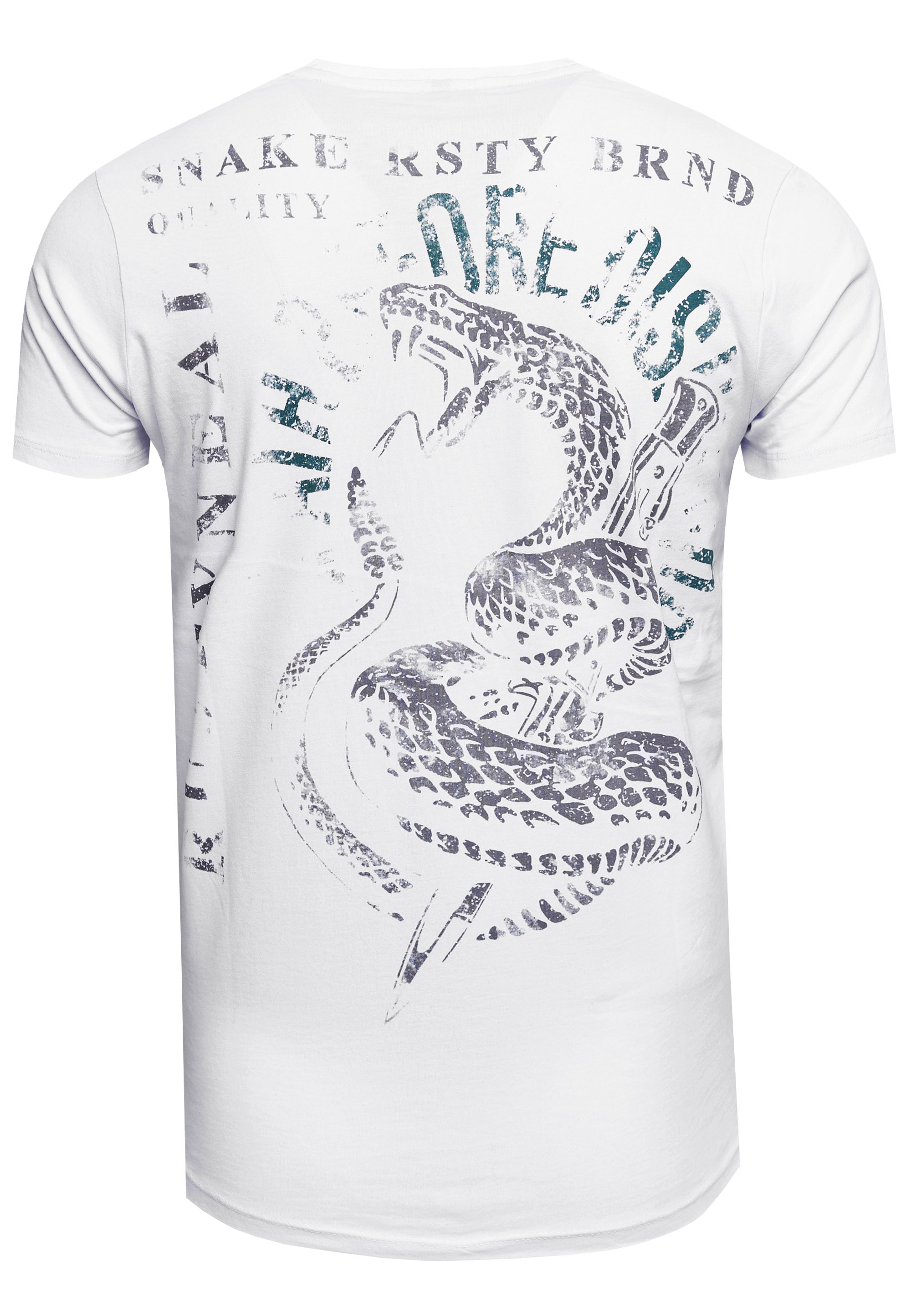 Rusty Neal T-Shirt, mit großem Rückenprint