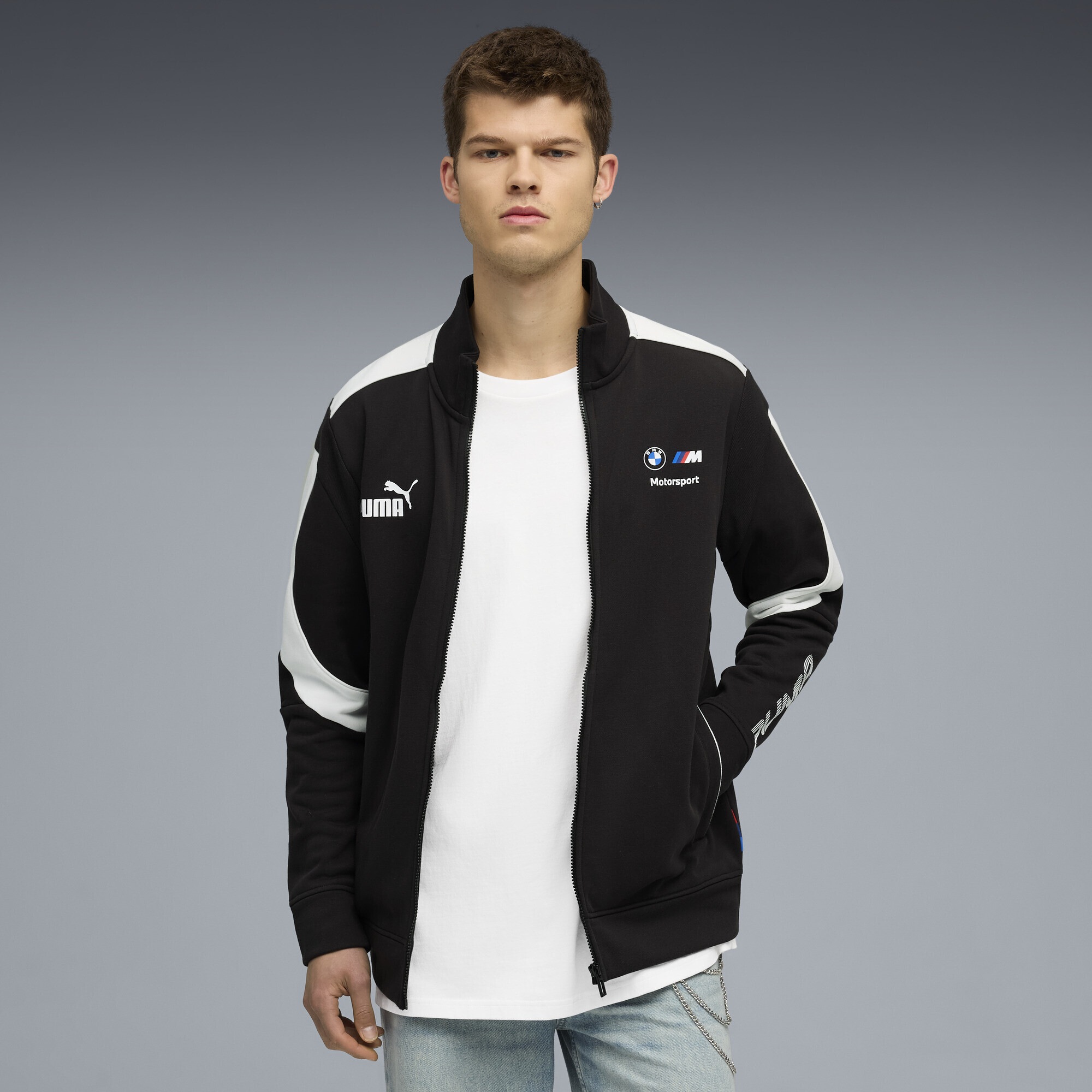 PUMA Sweatjacke "BMW M Motorsport MT7 Sweatjacke Herren" günstig online kaufen