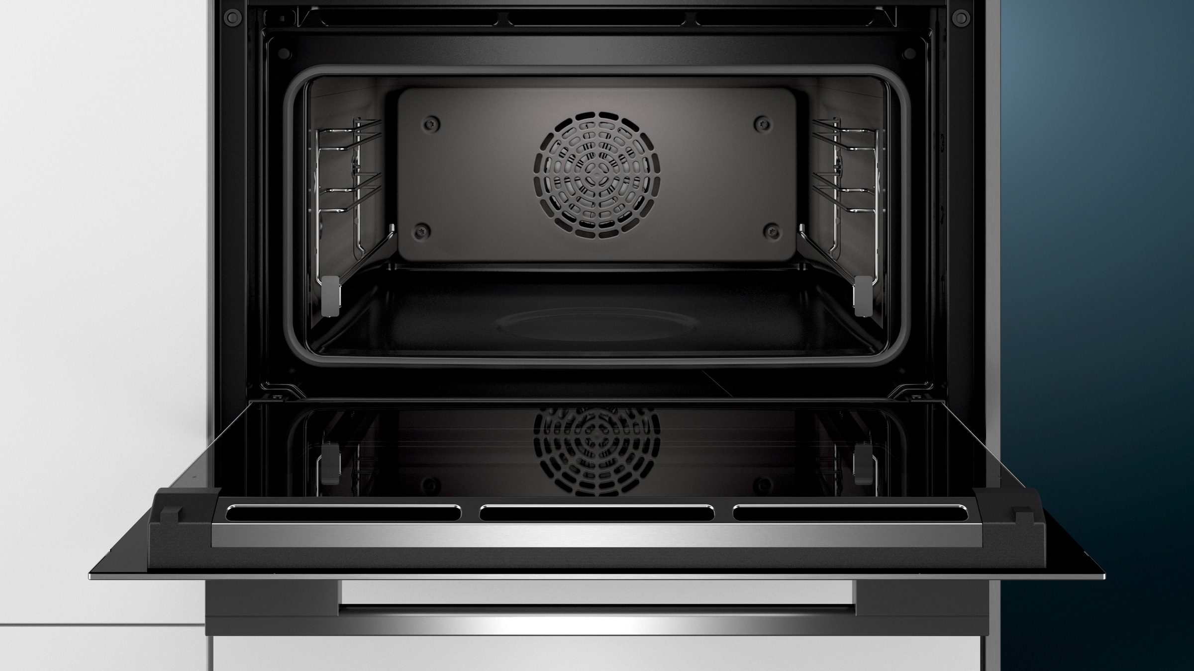SIEMENS Dampfbackofen iQ700 »CS658GRS7«, mit 1-fach-Teleskopauszug, ecoClean Plus