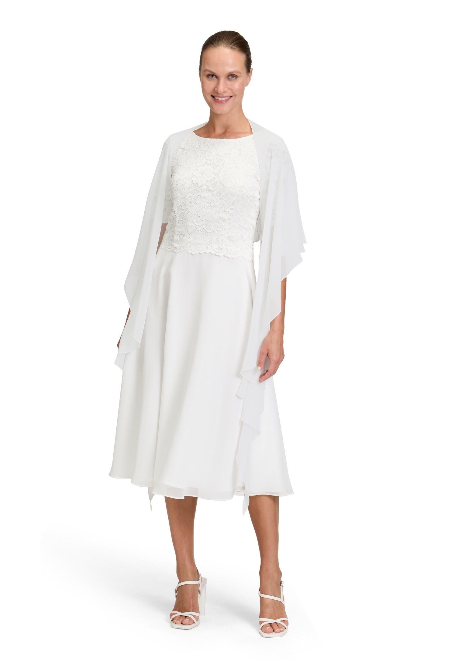 Vera Mont Multifunktionstuch "Damen mit Volant" günstig online kaufen