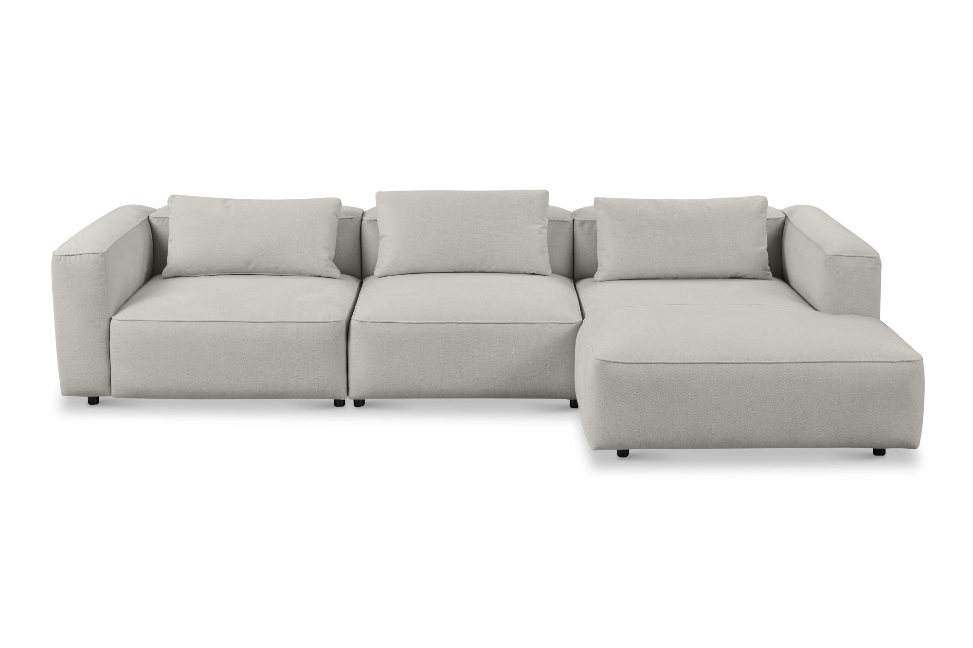 andas Ecksofa »Tvinnet«, Breite 317 cm, extra tiefe Sitzfläche, kubisches Sitzvergnügen