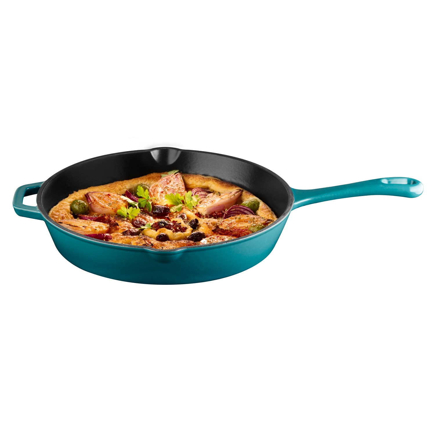 APS Servierpfanne "Gusseisen -5 STARS- emailliert" Gusseisen 1 tlg. Ø 29 cm, 2 l