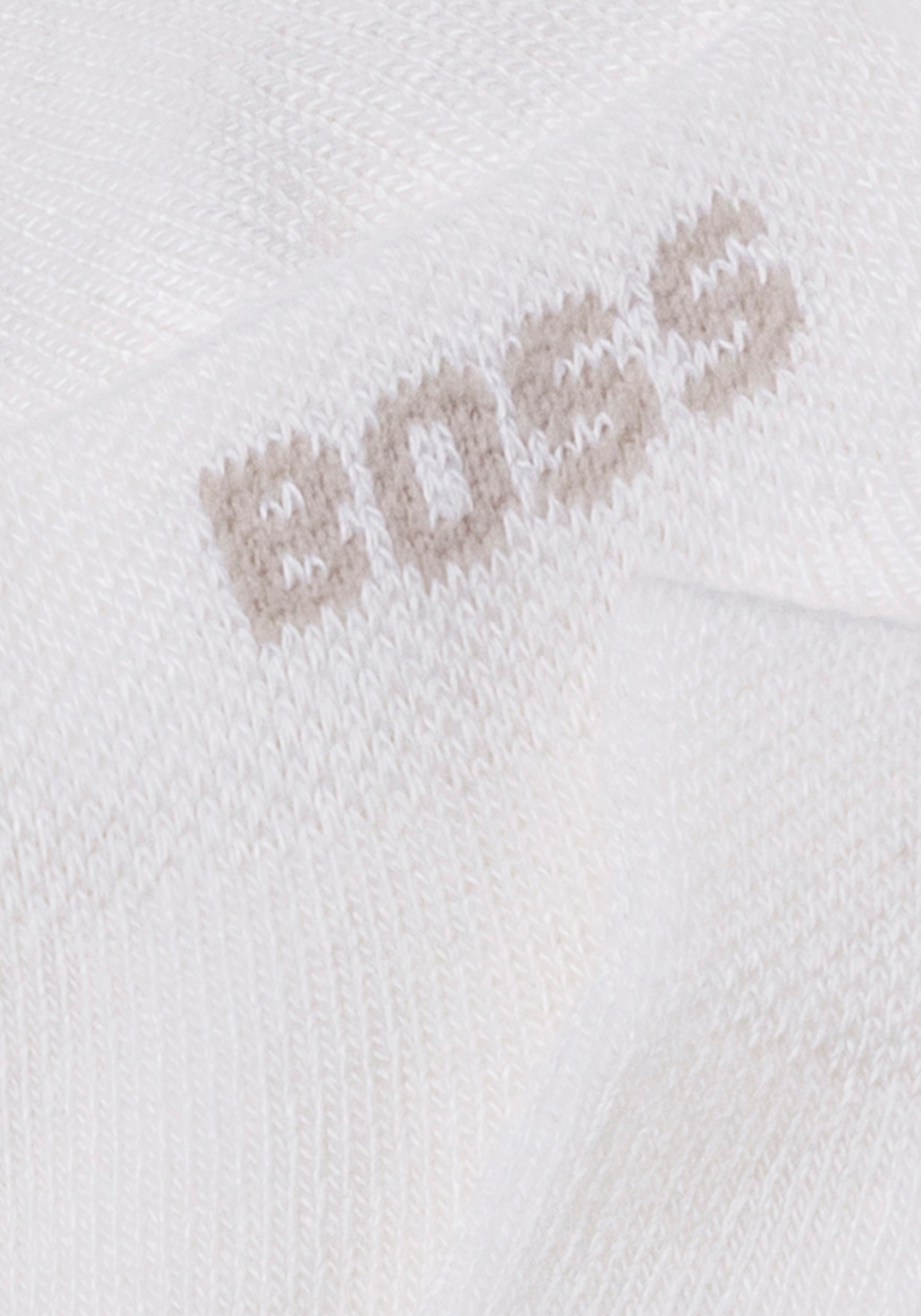 BOSS Socken »2P AS Logo Bamboo«, (Packung, 2 Paar), mit doppelten Logoschriftzug