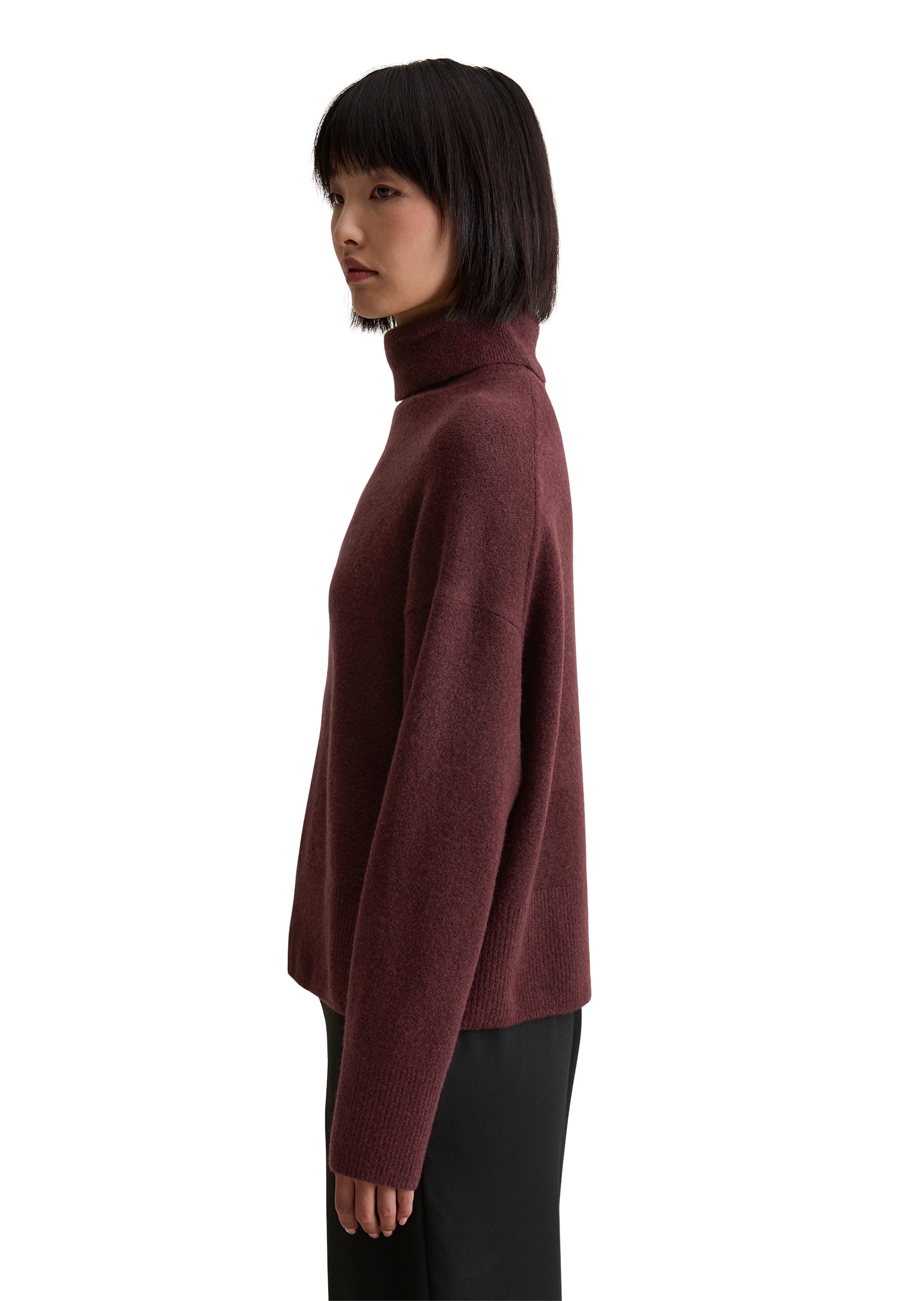 Marc OPolo DENIM Strickpullover "aus Soft Wool Stretch" günstig online kaufen