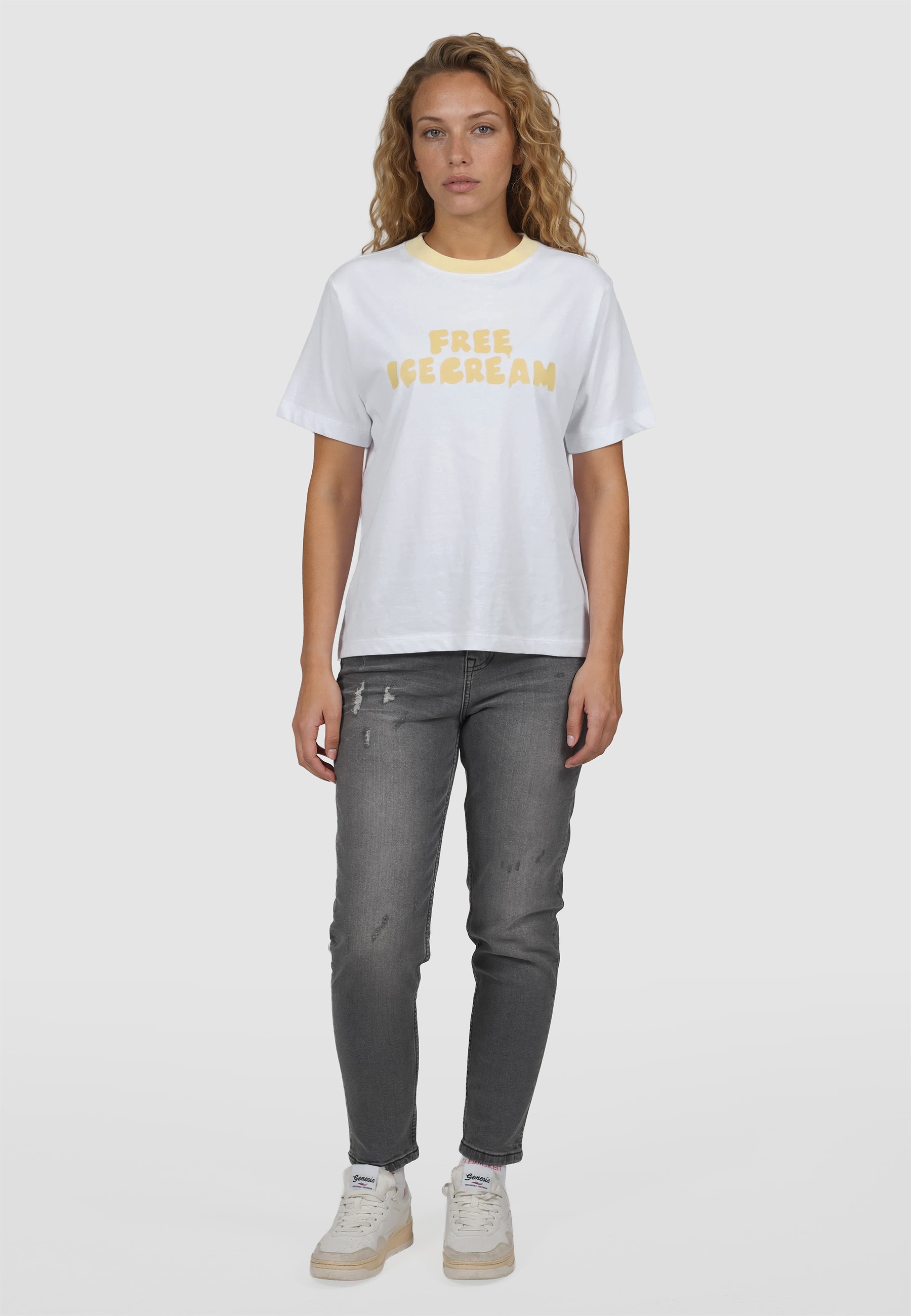 Kleinigkeit T-Shirt »Kleinigkeit Free Ice Cream Shirt Girls« 1