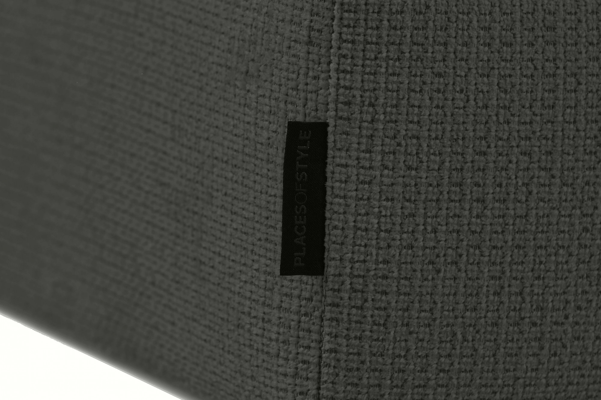 Places of Style Wohnlandschaft »Pinto, 350 cm, U-Form, XXL, mit Ottomanen«, Cord, Feincord, Luxus-Microfaser Leder und Chenille