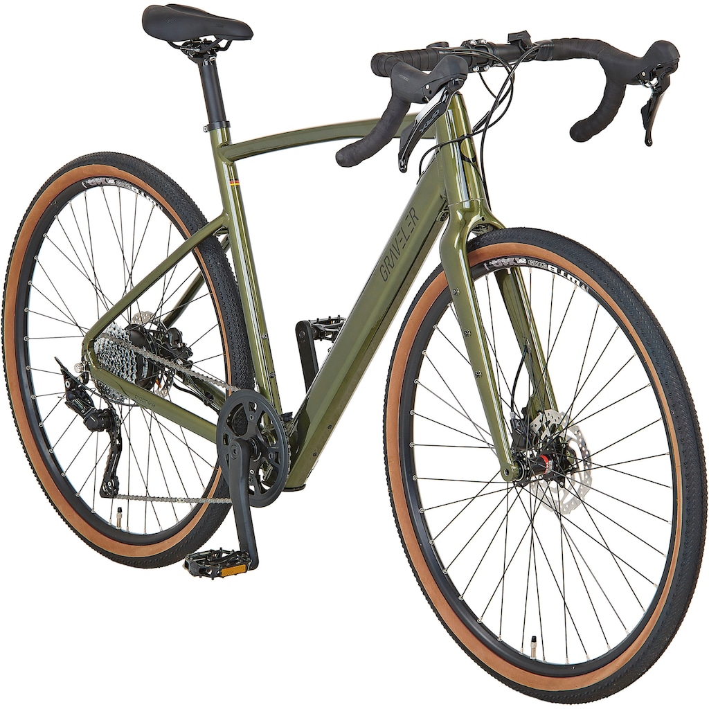 Prophete E-Bike »Graveler 1.0«, 8 Gang, Shimano, Heckmotor 250 W