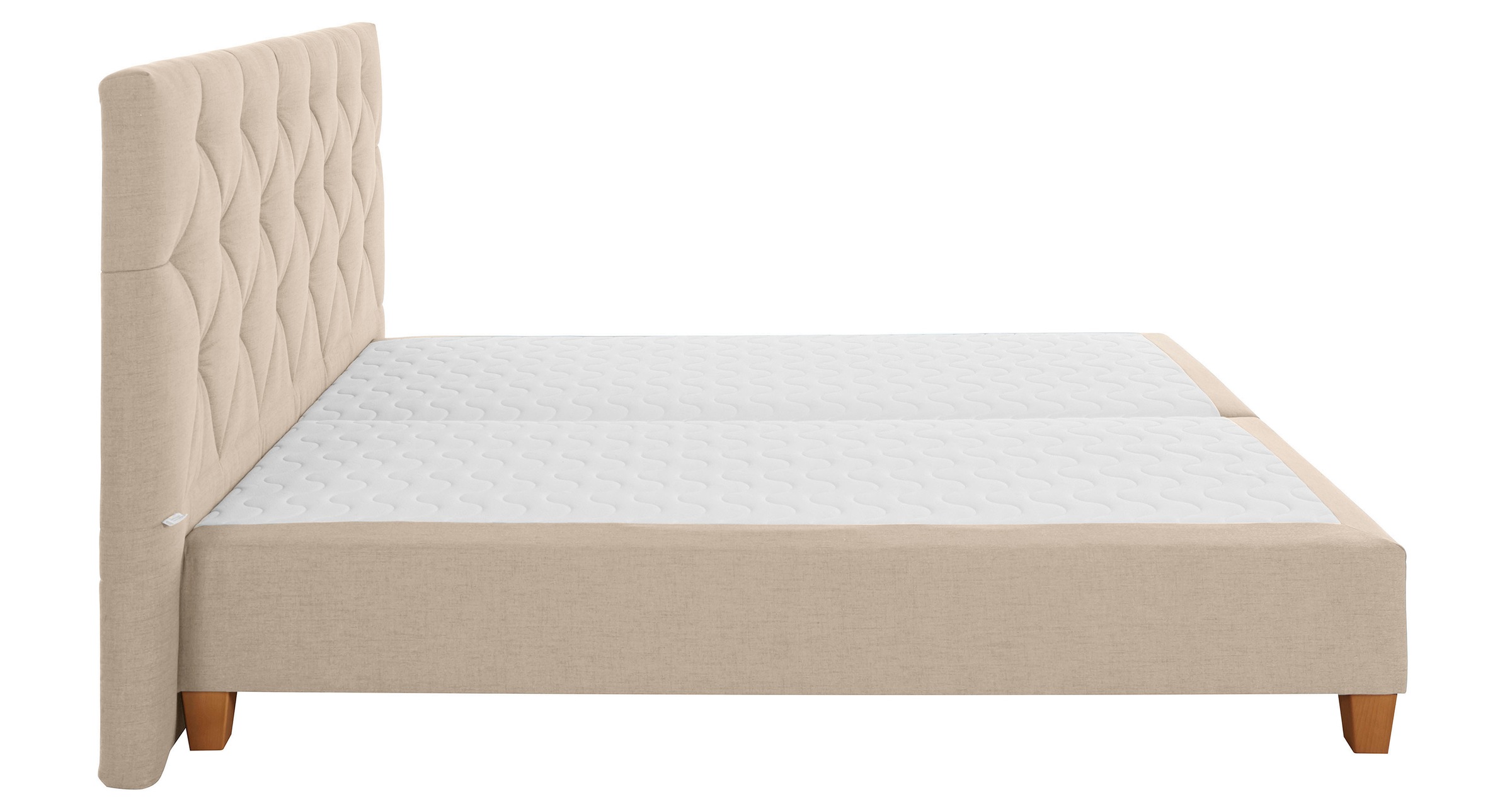 Guido Maria Kretschmer Home&Living Boxspringbett »Harmones«, in 3 Breiten, Härtegrad auch im Mix mit je 1 Matratze in H2 und H3