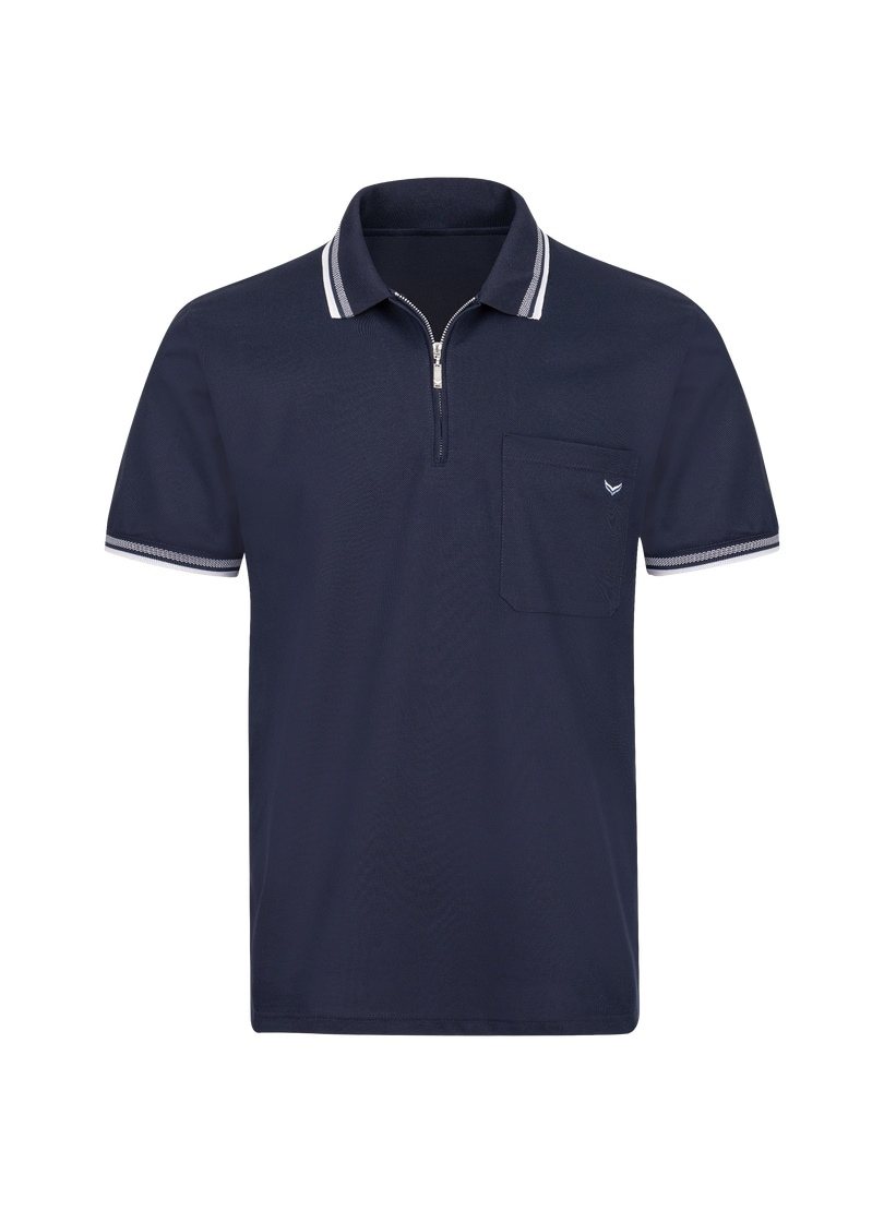 Trigema Poloshirt "TRIGEMA Poloshirt mit Reißverschluss"