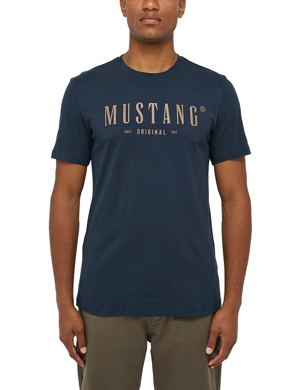 MUSTANG T-Shirt »Mustang T-Shirt Print-Shirt«, für | BAUR ▷ Mustang Print-Shirt