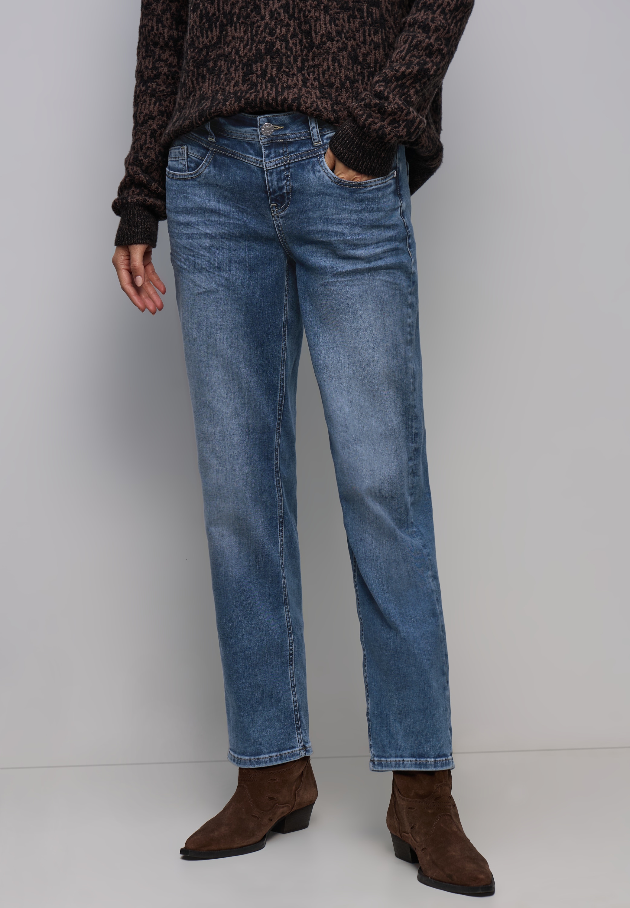 STREET ONE Comfort-fit-Jeans 5-Pocket-Style günstig online kaufen