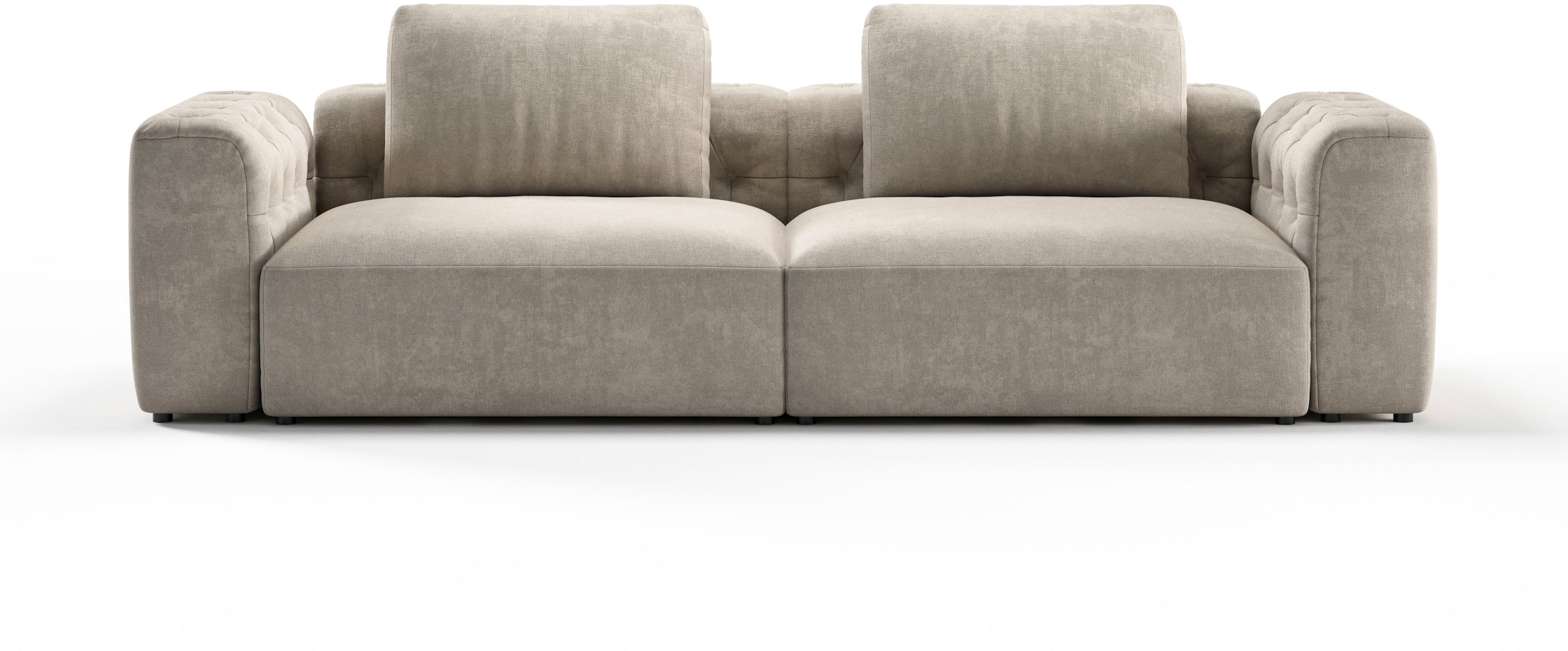 RAUM.ID 2,5-Sitzer »Cushid«, Modulsofa, bestehend aus 2 Teilen, Breite 268 cm
