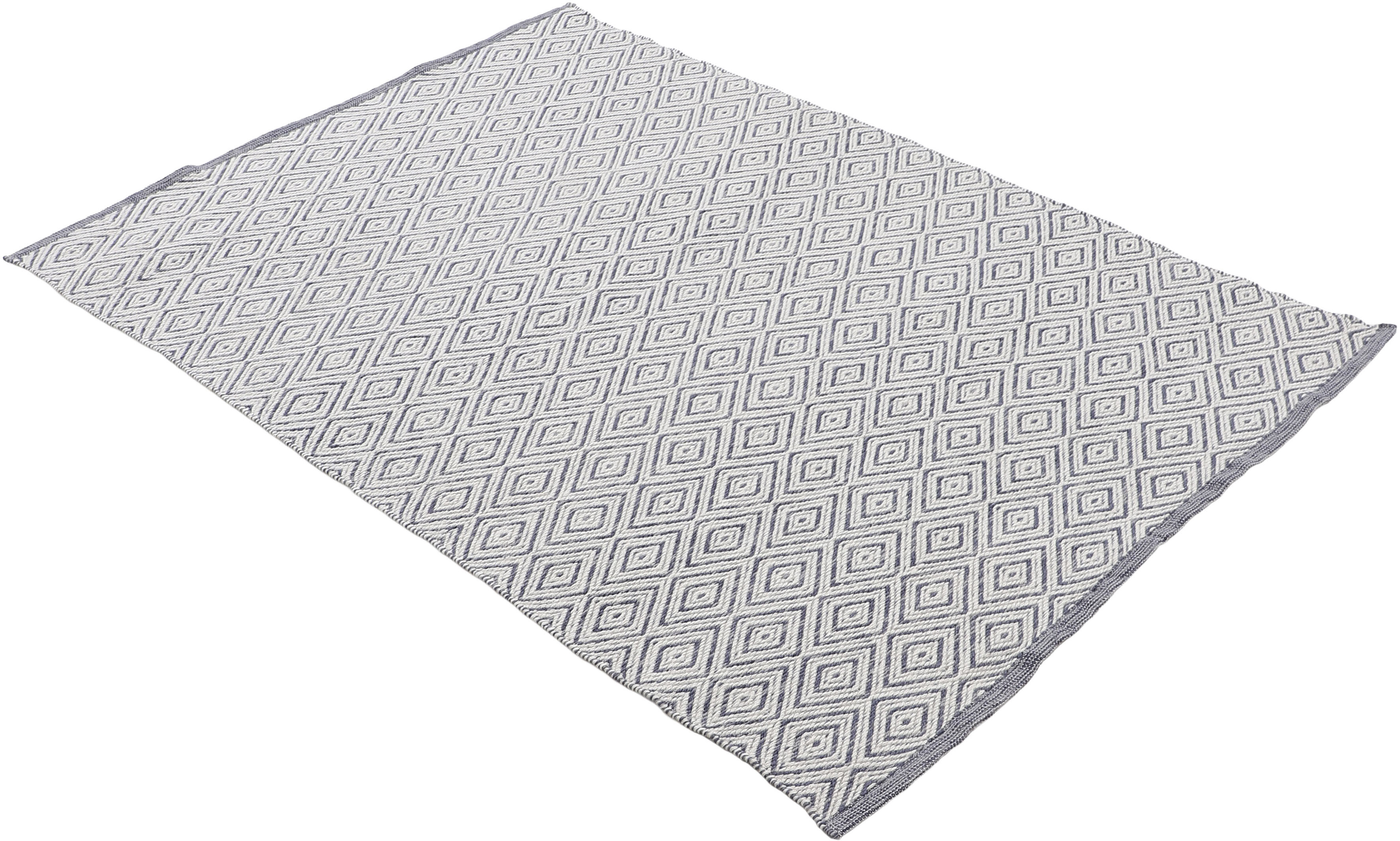 Thumbnail - carpetfine Teppich "Frida 200" rechteckig 7 mm Höhe Wendeteppich, 100% recyceltem Material (PET), Flachgewebe, Sisal Opt...