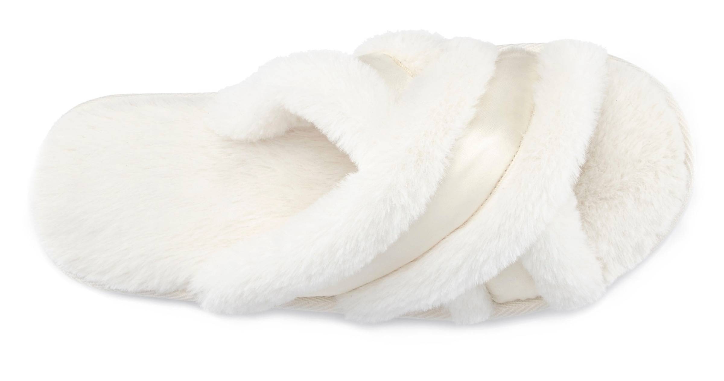 Thumbnail - Vivance Hausschuh "Pantolette, Pantoffel, Mule, offener Schuh,", mit Kreuzbandage VEGAN