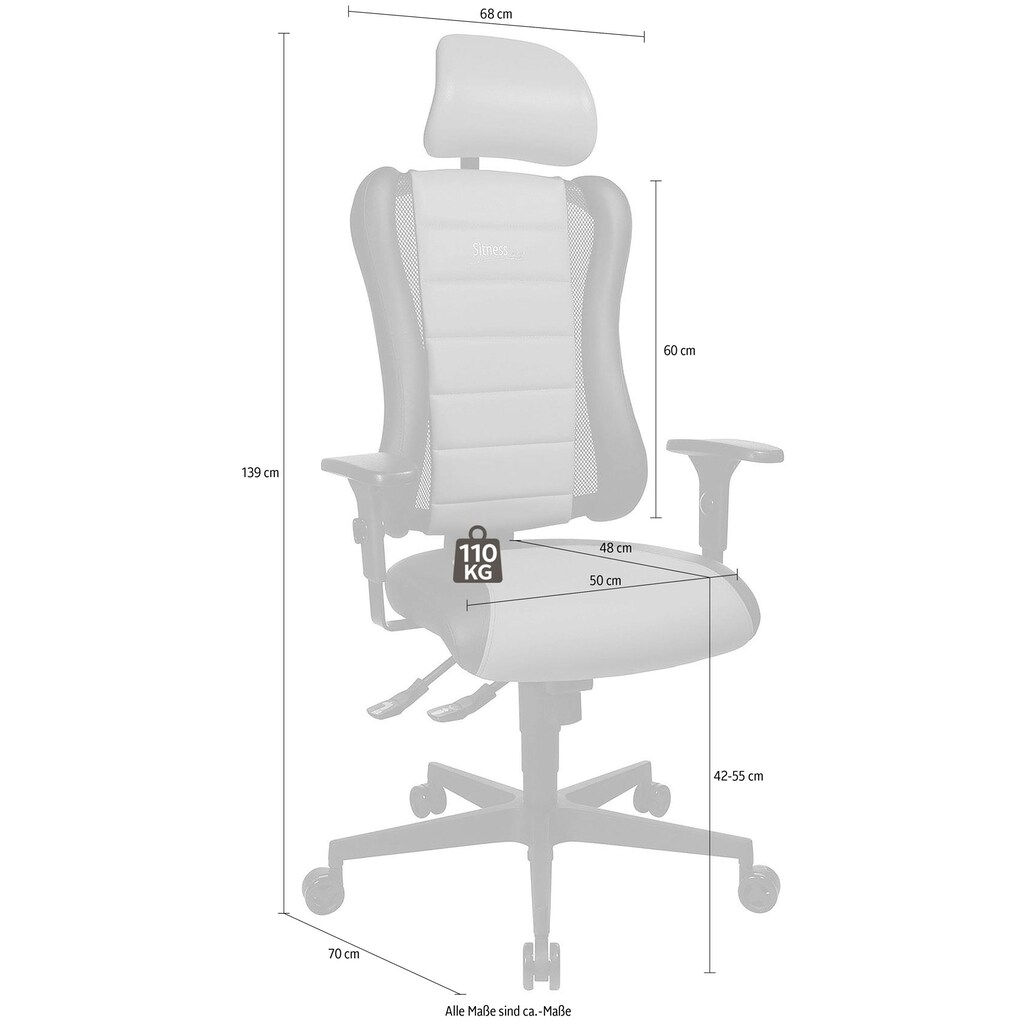 TOPSTAR Bürostuhl »Sitness RS«