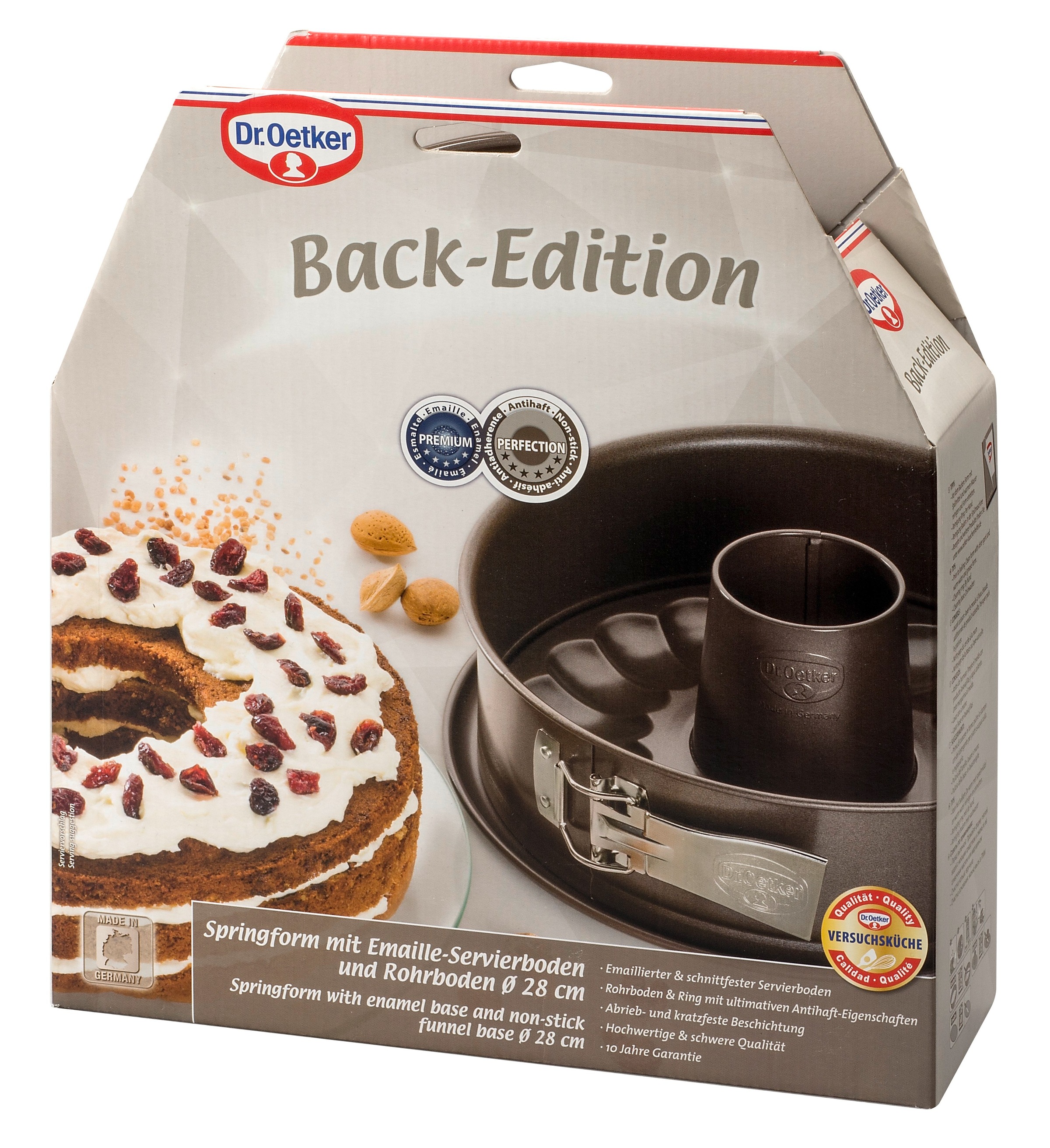 Dr. Oetker Springform "Back-Edition, mit Servier- & Rohrboden" günstig online kaufen