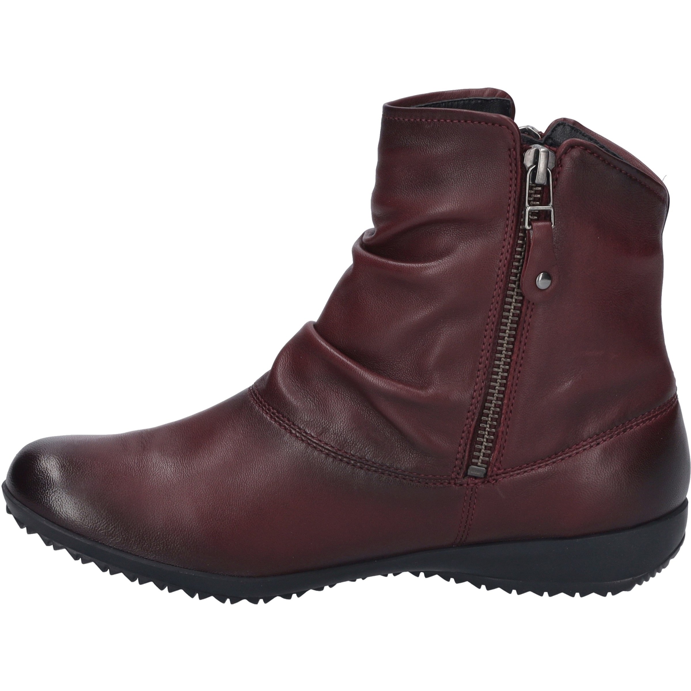 Stiefelette JOSEF SEIBEL "Naly 24, rot", Damen, Gr. 39, rot (bordo), Obermaterial: 100% Rindsleder Leather cow., Schuhe Stiefelette 2