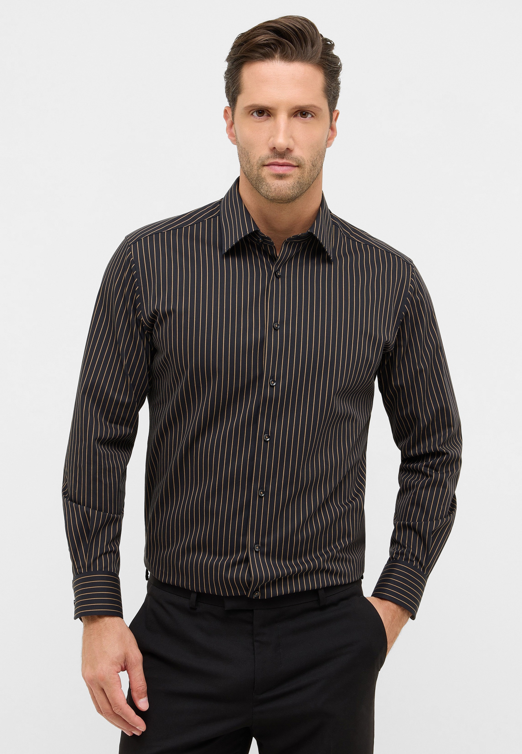 Eterna Langarmhemd "MODERN FIT" NON IRON (bügelfrei) günstig online kaufen