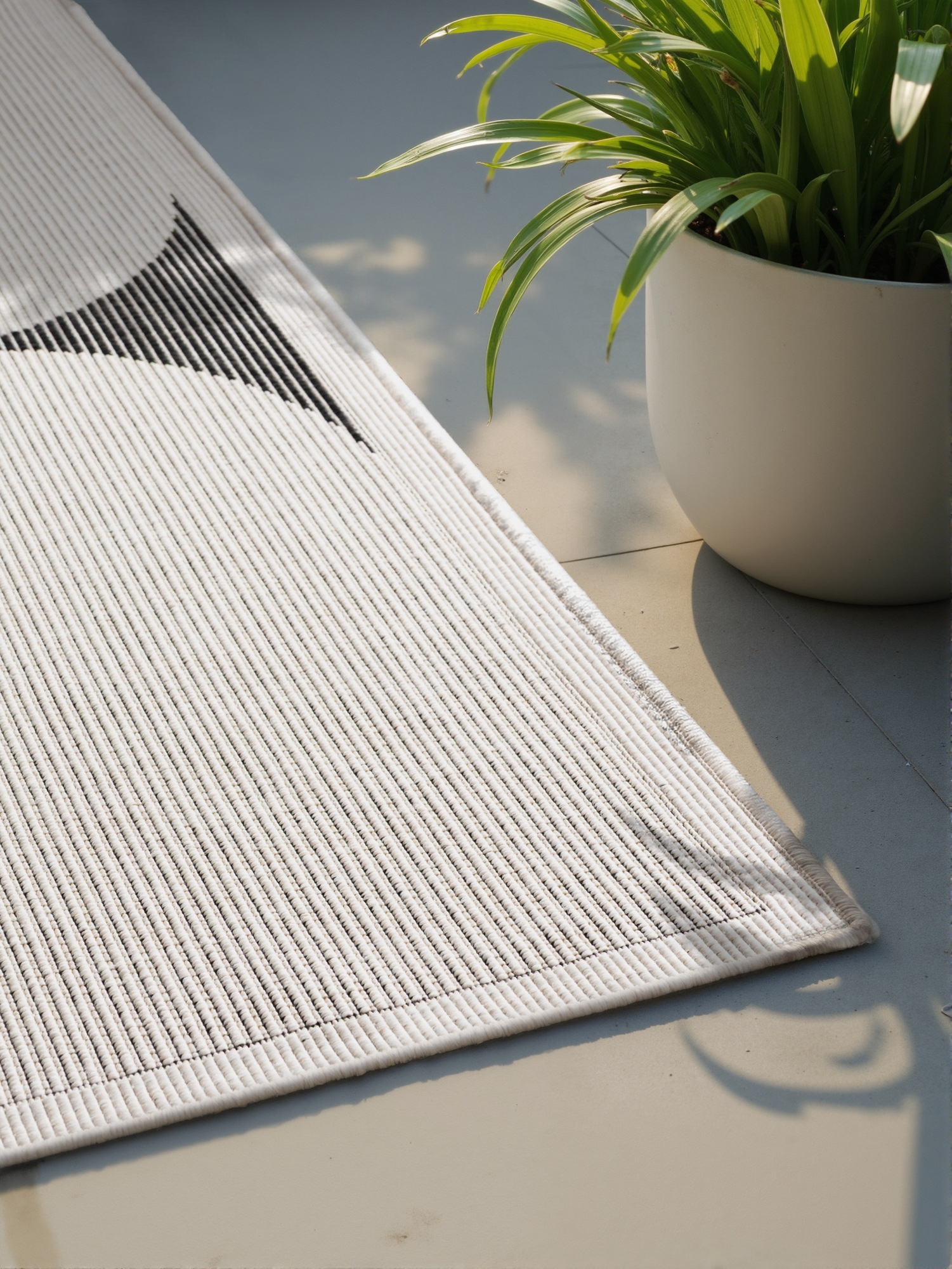 NORTHRUGS Outdoorteppich »Bowen Wendeteppich«, rechteckig, 5 mm Höhe, Läufer, In und Outdoor, Flachgewebe, wetterfest, pflegeleicht, robust