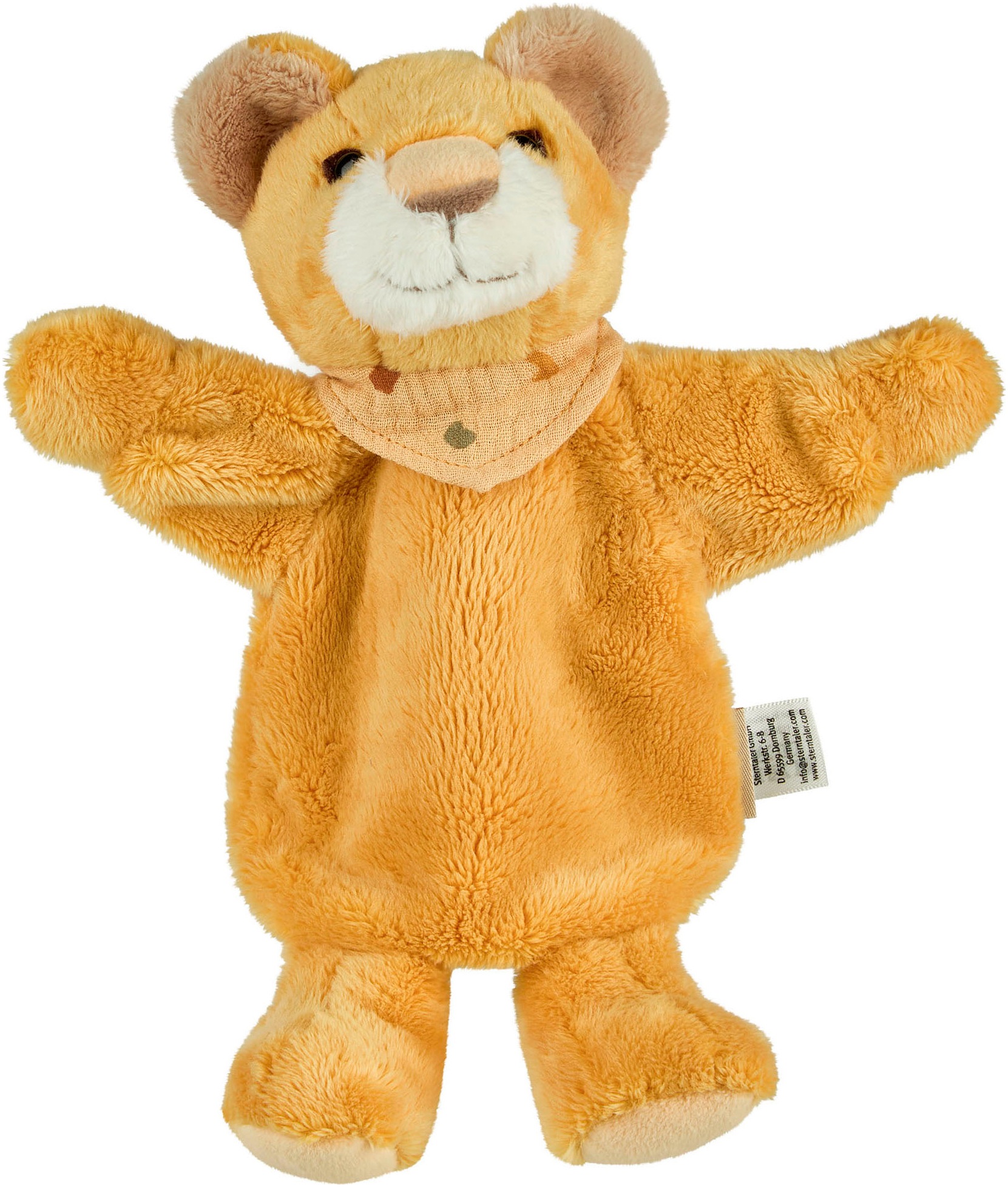 Sterntaler® Handpuppe »Löwe Leo«, speziell für Kinderhände