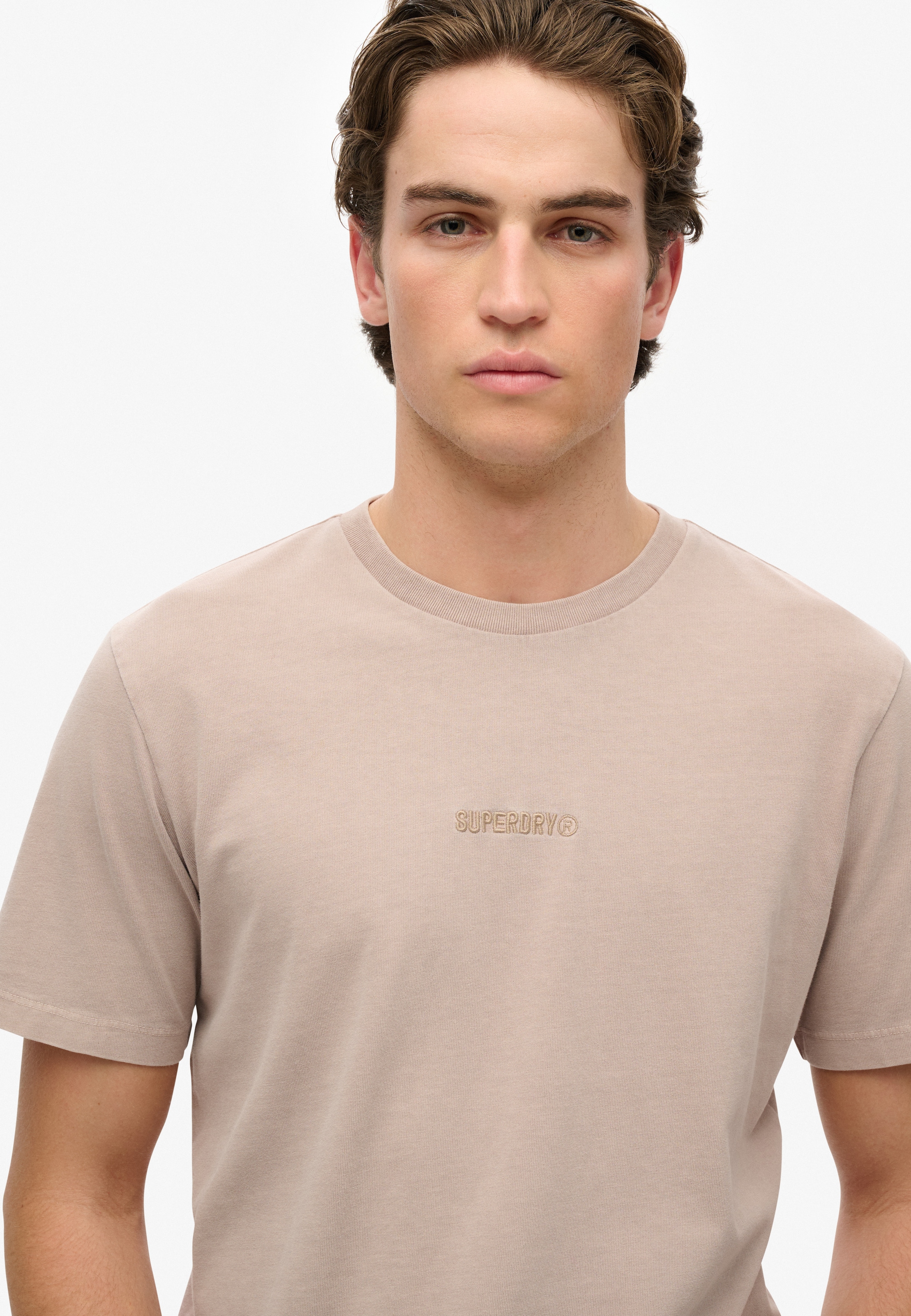 Superdry Rundhalsshirt »MICRO LOGO T SHIRT«