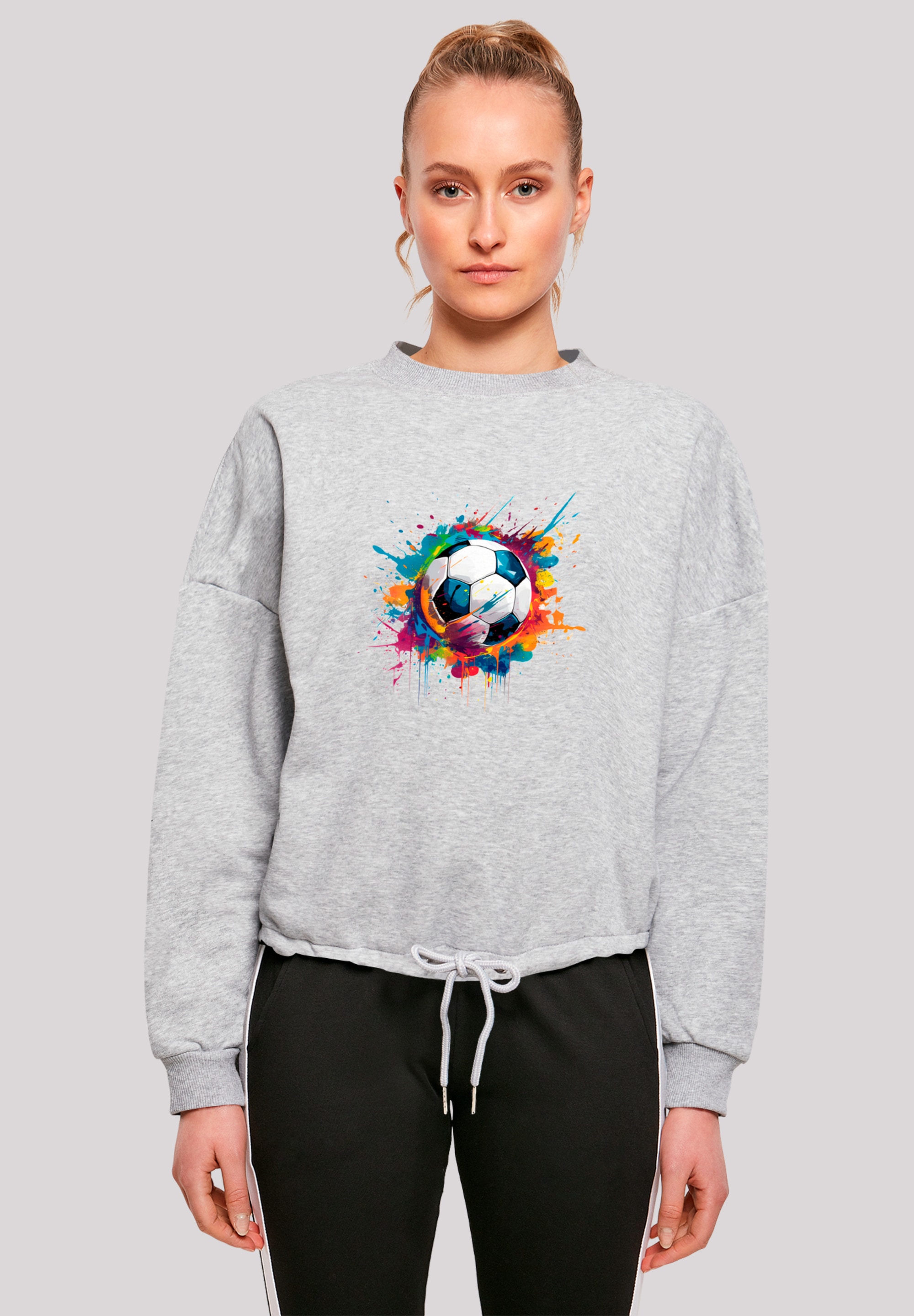 F4NT4STIC Sweatshirt "Bunte Fußball Grafik", Premium Qualität günstig online kaufen