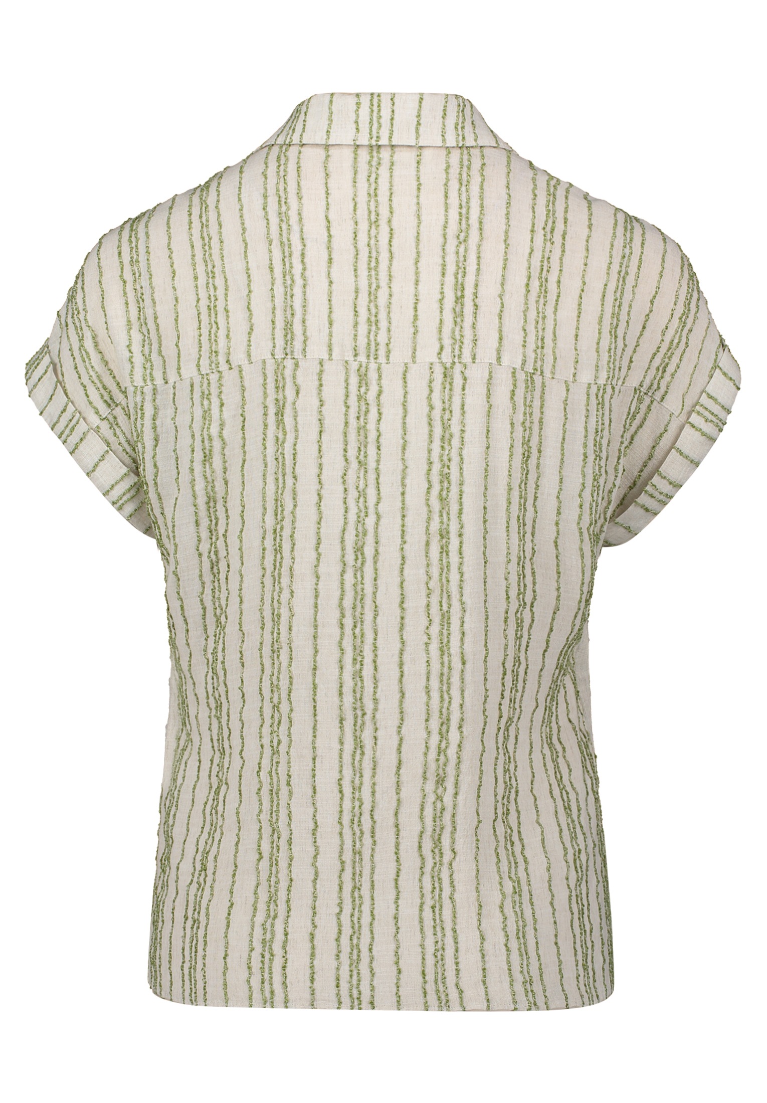 Cartoon Klassische Bluse "Cartoon Streifenbluse mit Bindegürtel" günstig online kaufen
