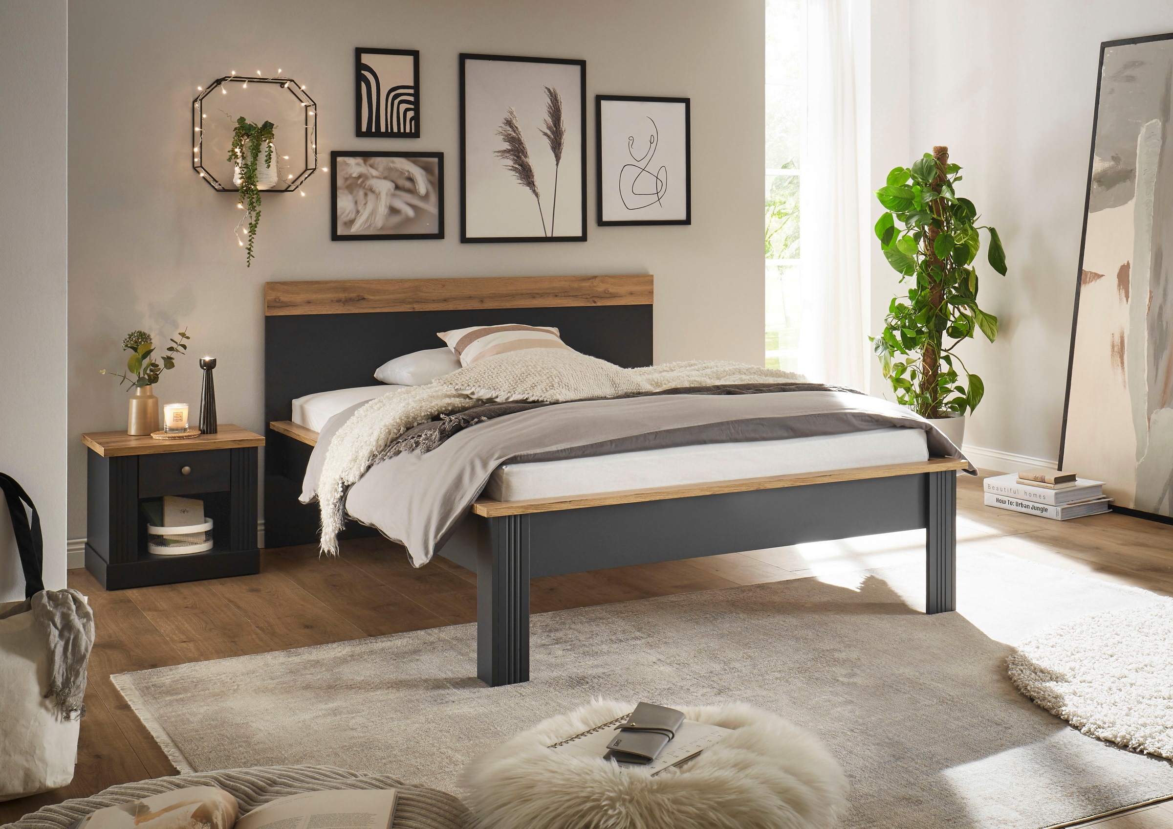 Home affaire Nachtkommode »WESTMINSTER«, mit 1 Schublade