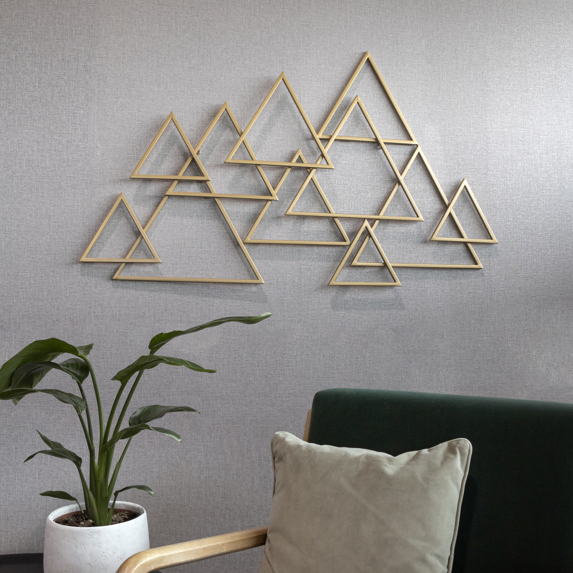 Art for the home Wandbild "Modern Geo", Art-Landschaft, (1 St.), ration Met günstig online kaufen