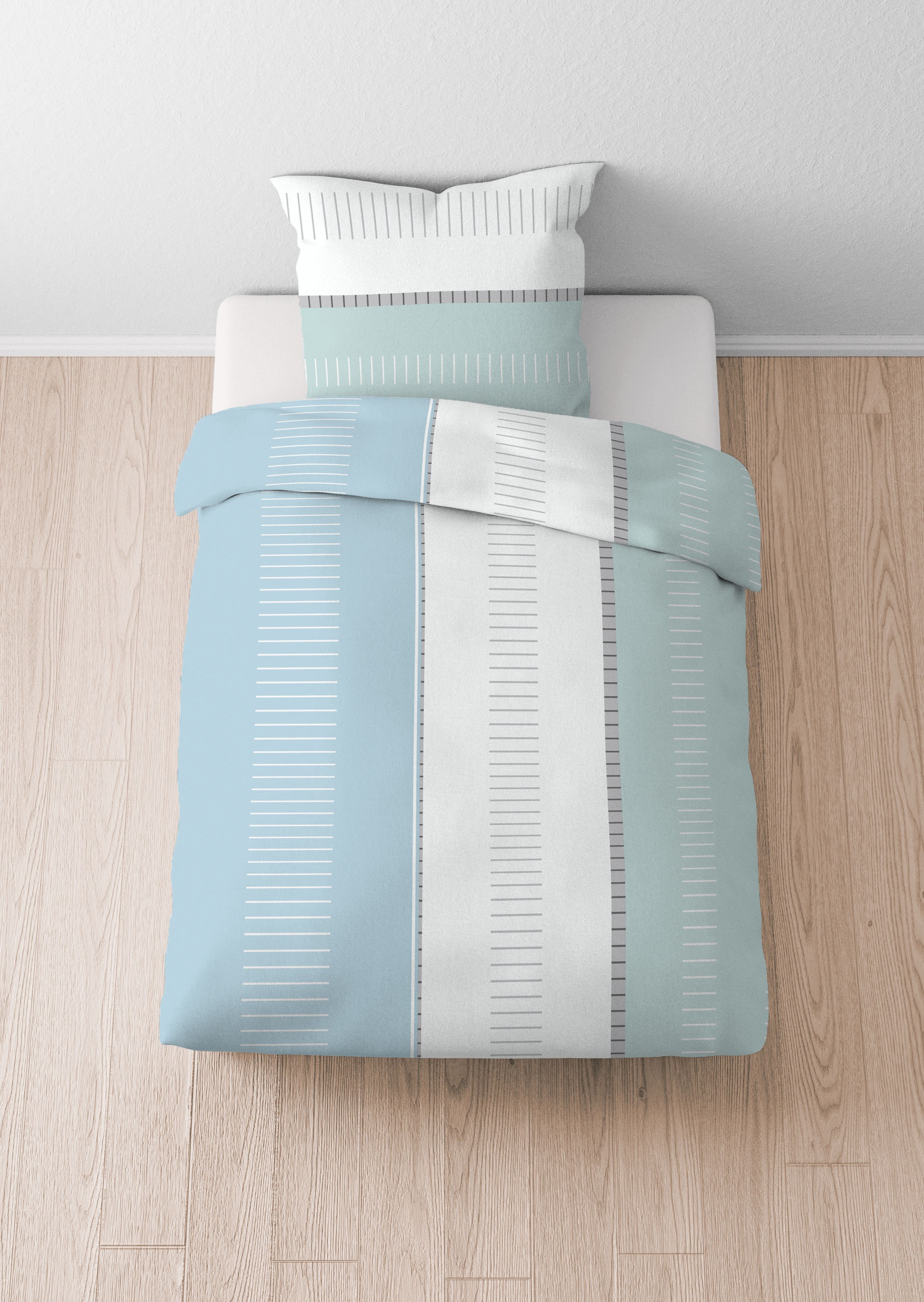 Castell - Markenbettwäsche Bettwäsche "0040760" 2 Stk. hautsympathisch, 100 günstig online kaufen