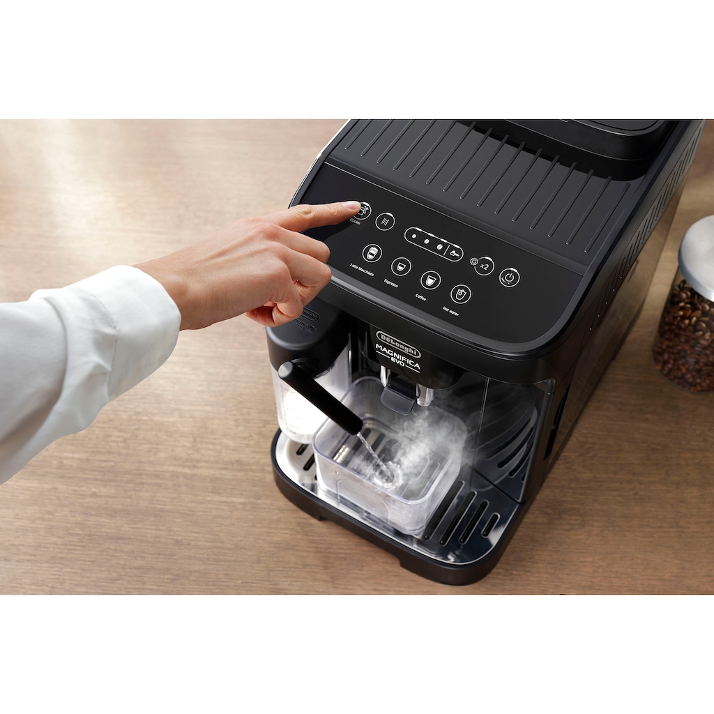 De'Longhi Kaffeevollautomat »Magnifica Evo ECAM290.51.B«, mit LatteCrema Milchsystem, inkl. Pflegeset im Wert von € 31,99 UVP