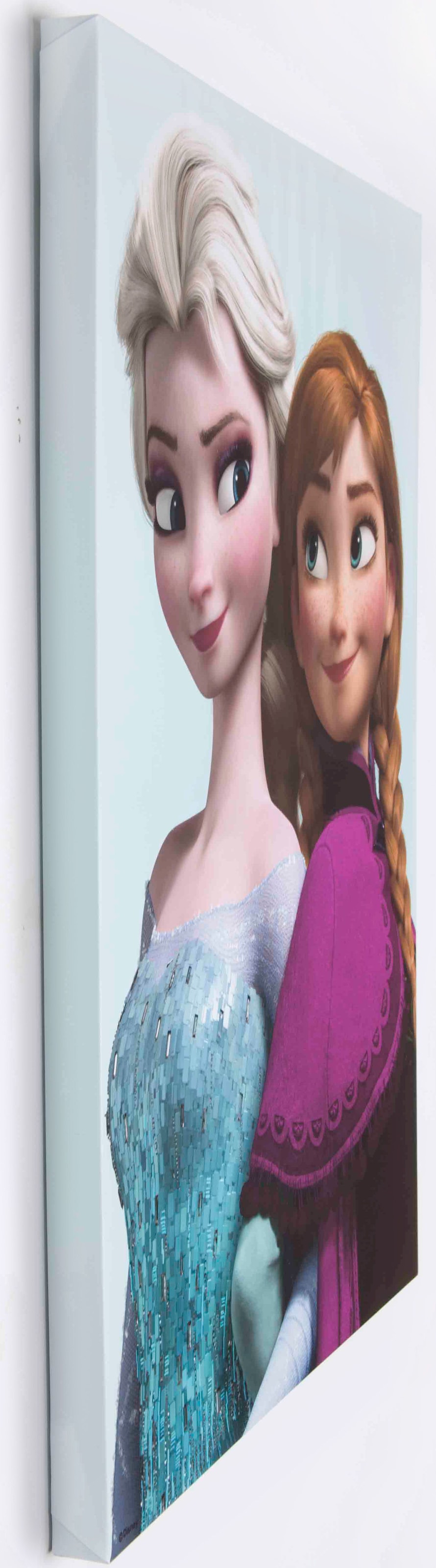 BAUR Disney & | St.) bestellen Anna«, Leinwandbild Elsa »Frozen (1