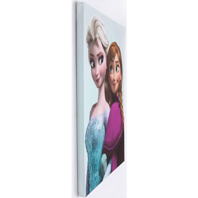 Disney Leinwandbild »Frozen Elsa & Anna«, (1 St.) bestellen | BAUR