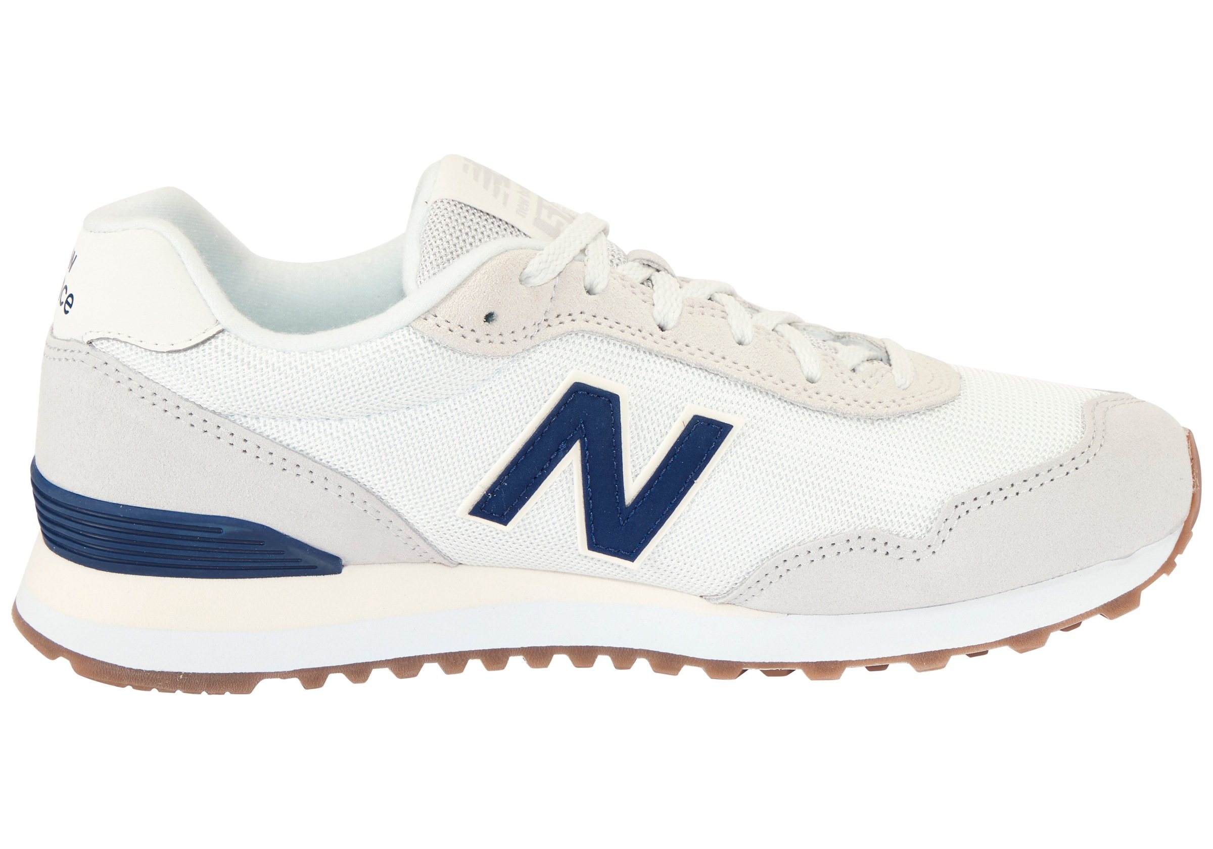 Sneaker NEW BALANCE "515", Herren, Gr. 45, grau (weiß, grau m), Leder, Textil, Schuhe Sneaker 2