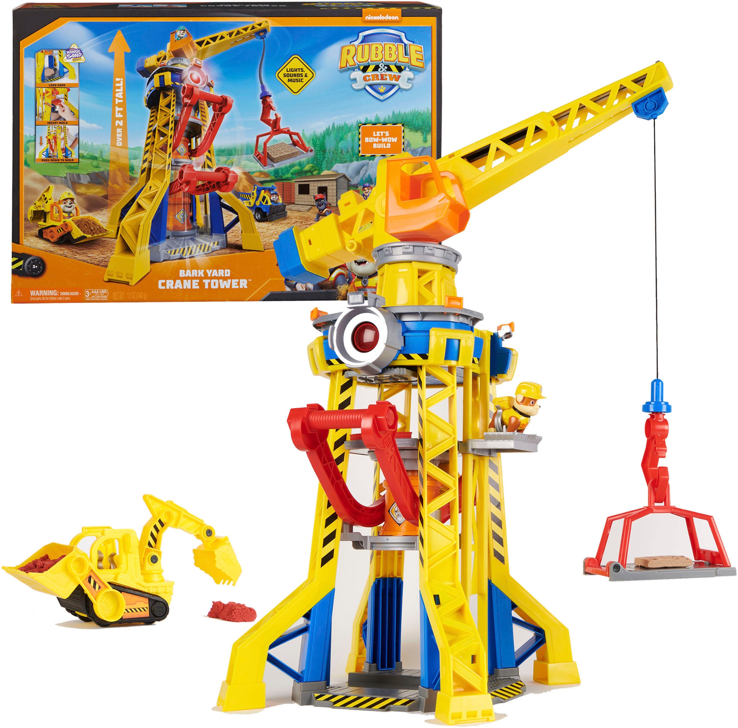 Spin Master Spielwelt »Rubble & Crew - Barkyard Playset«, mit Licht- und Soundeffekt