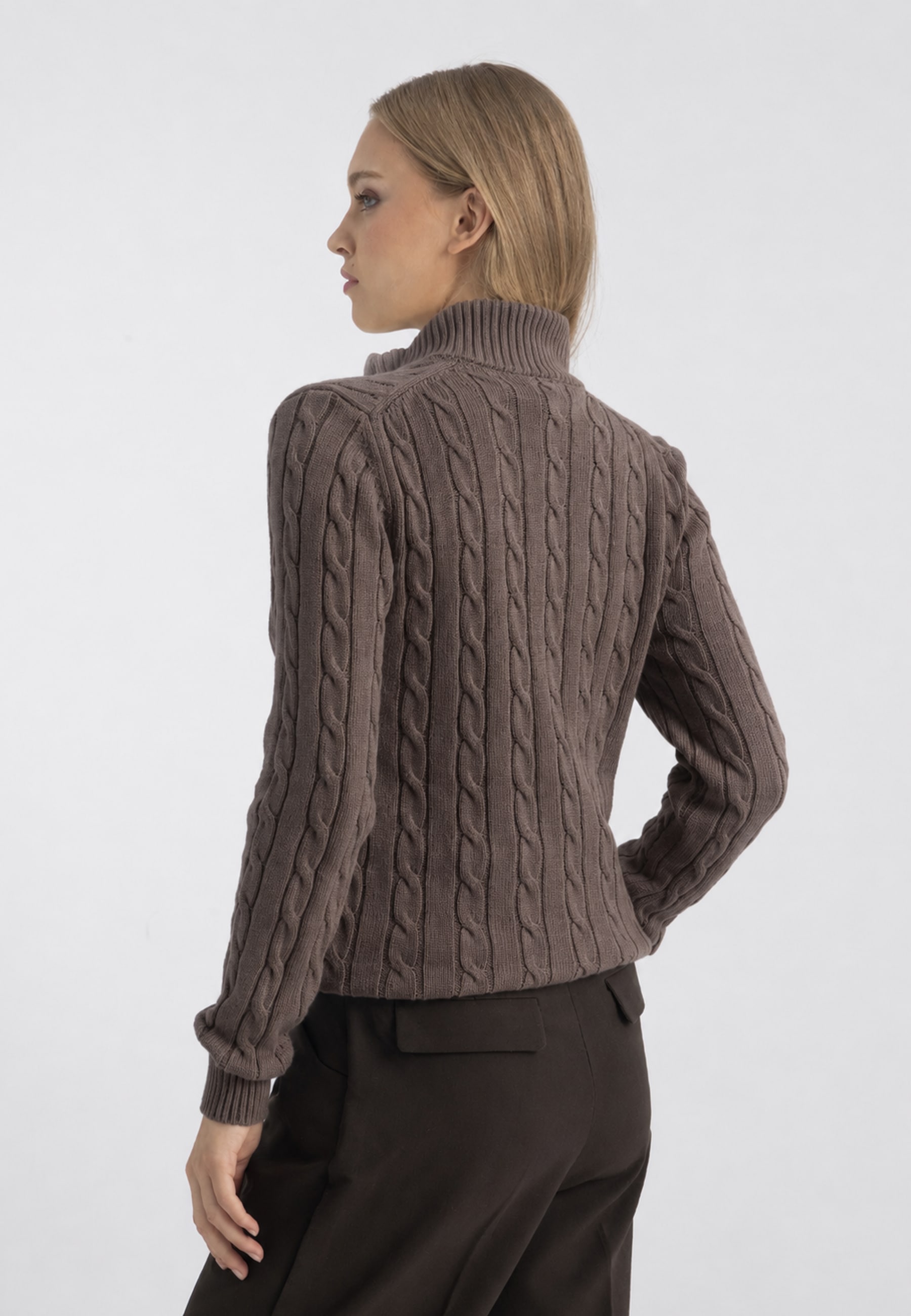 Felix Hardy Strickjacke »Strickjacke mit Zopfmuster«