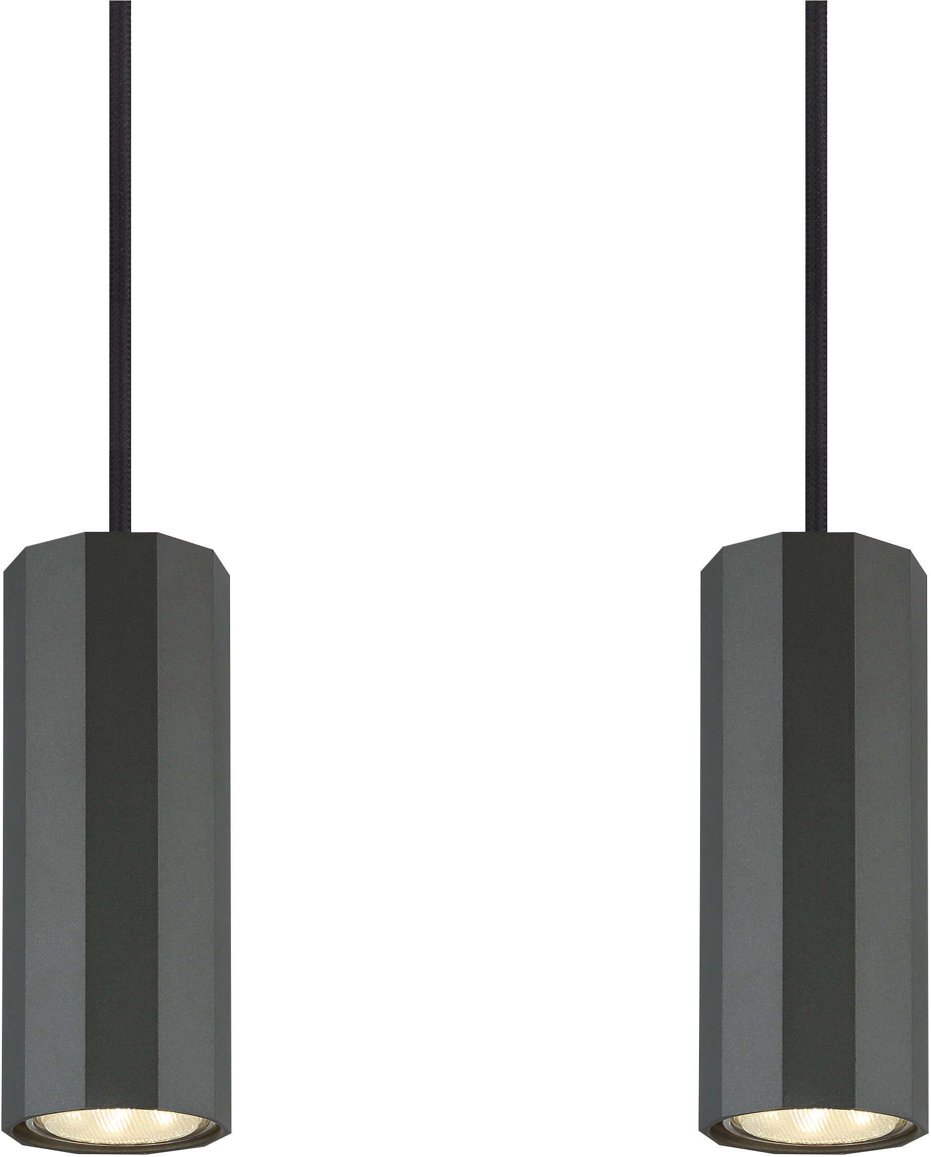 GLOBO LIGHTING Hängeleuchte »JAMES«, Leuchtmittel GU10 | ohne Leuchtmittel, Hängelampe/Pendelleuchte/Esszimmer/Wohnzimmer/Esstisch