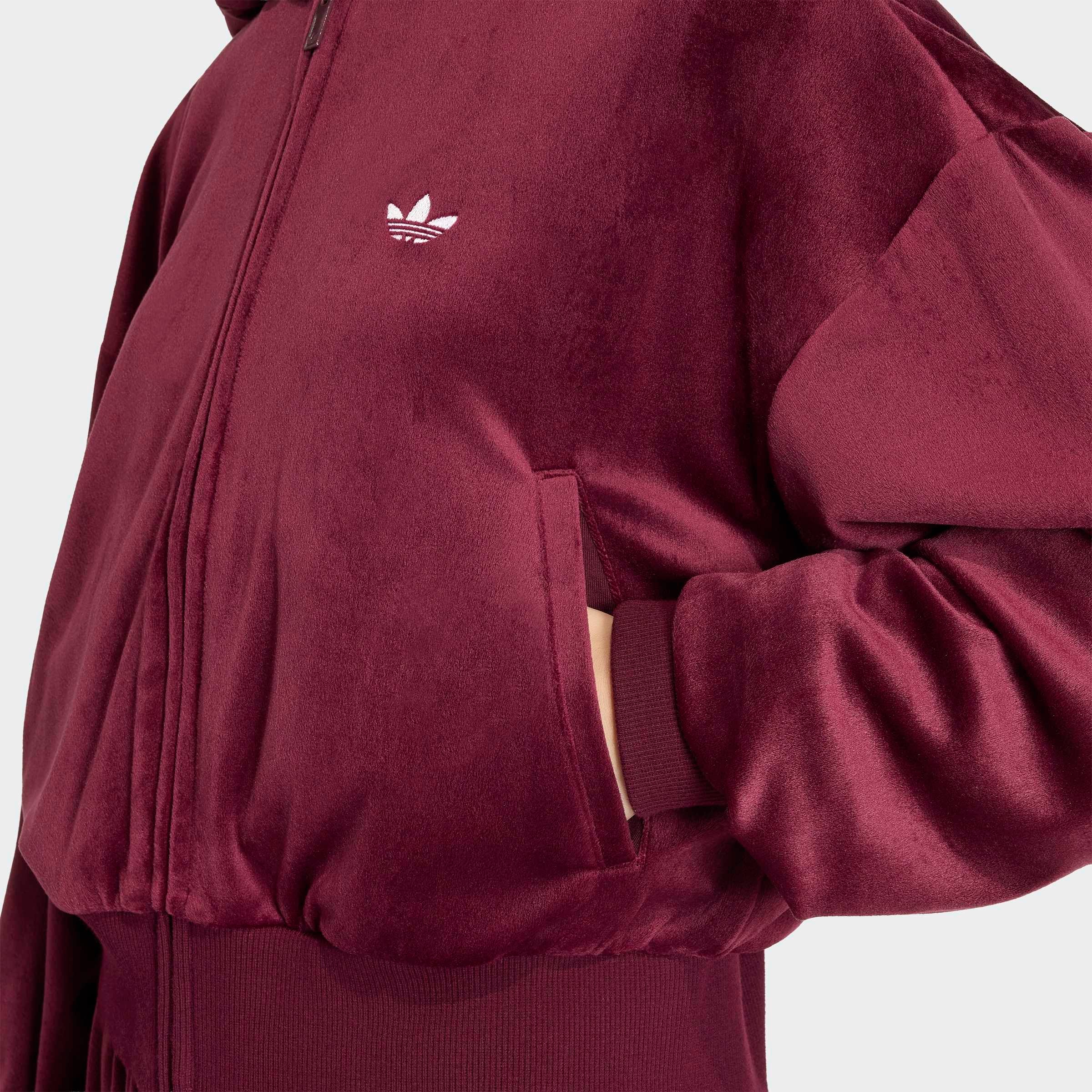 adidas Originals Kapuzensweatshirt »ESSENTIALS VELOURS TRACK«
