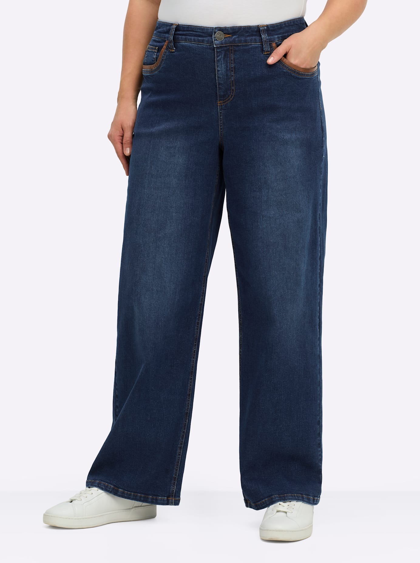Sheego Bequeme Jeans 1 Stk. tlg. günstig online kaufen