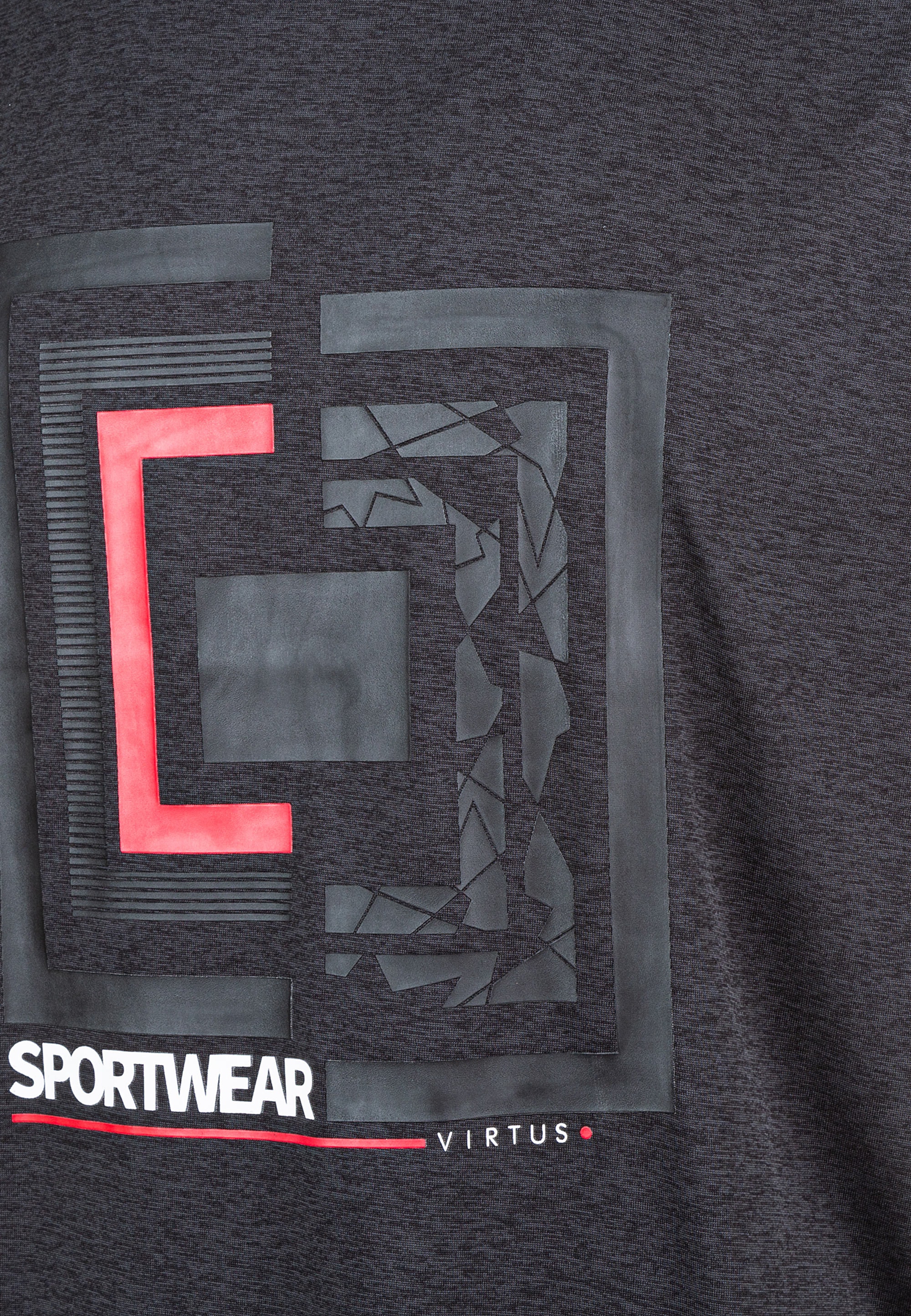 Virtus Funktionsshirt »Utert«, (1 tlg.), mit tollem Printmotiv