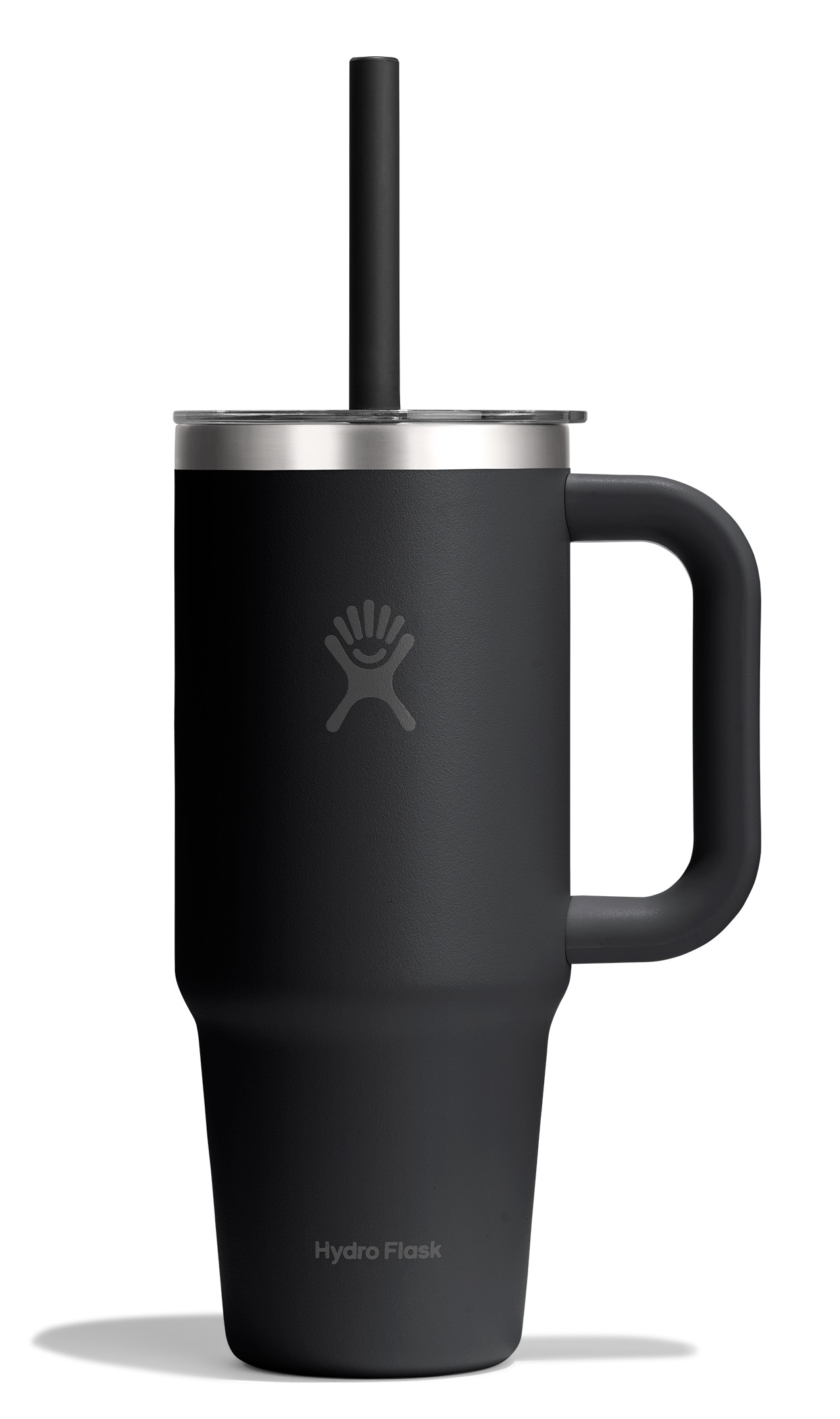 Hydro Flask Thermobecher »24 OZ Travel Tumbler Clear Lid, 710 ml« Kompatibel mit Eindrückzubehör der Größe Medium