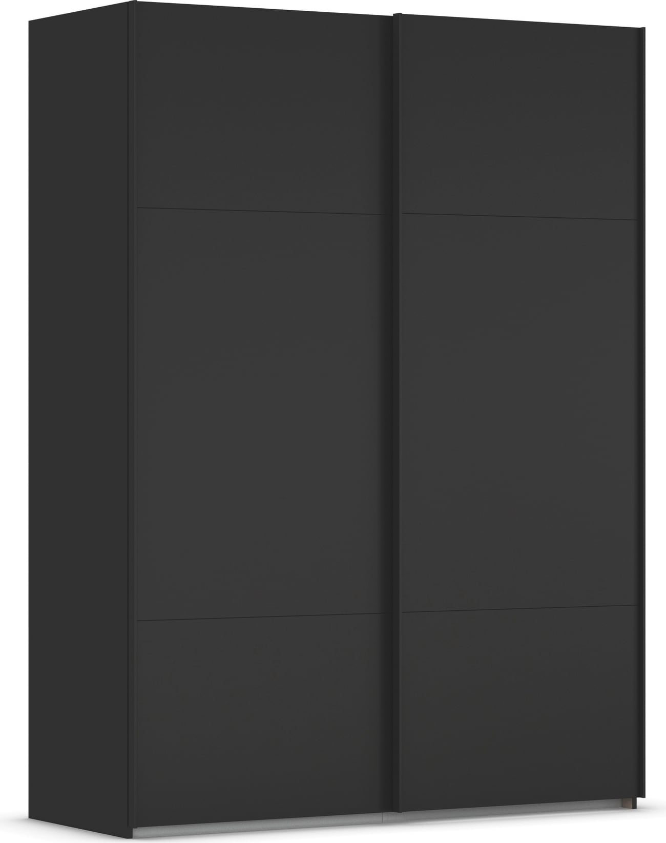 rauch Schwebetürenschrank "Kleiderschrank Schrank Garderobe Schlafzimmerschrank CONTIDO" 3 verschiedene Ausstattungen BASIC/CLASSIC/PREMIUM, aus hochwertigem Material in 6 Breiten 2 Griff-Farben MADE IN GERMANY