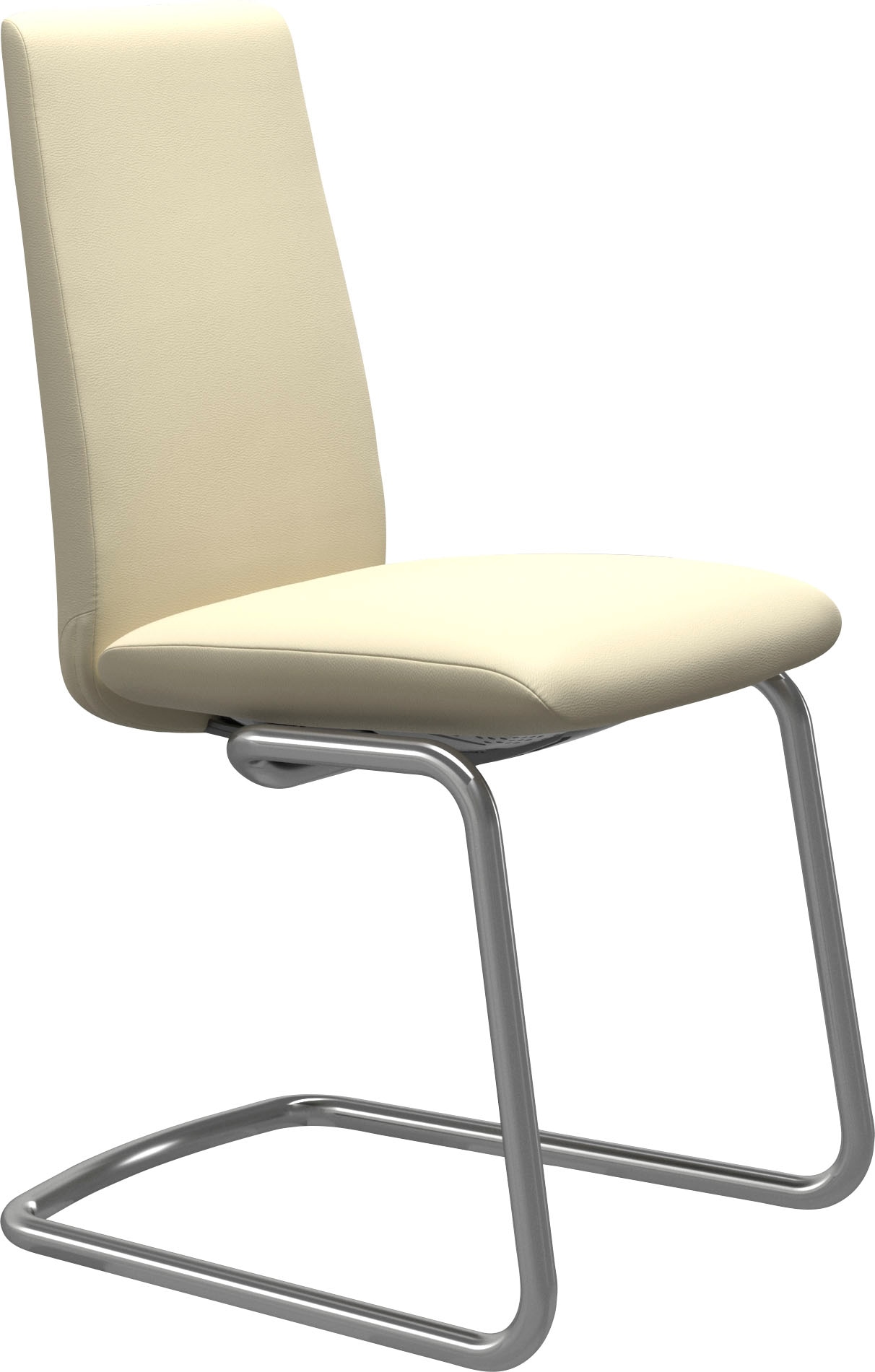 Stressless Polsterstuhl "Laurel" () Low Back, Größe M, mit Beinen aus Stahl in Chrom glänzend