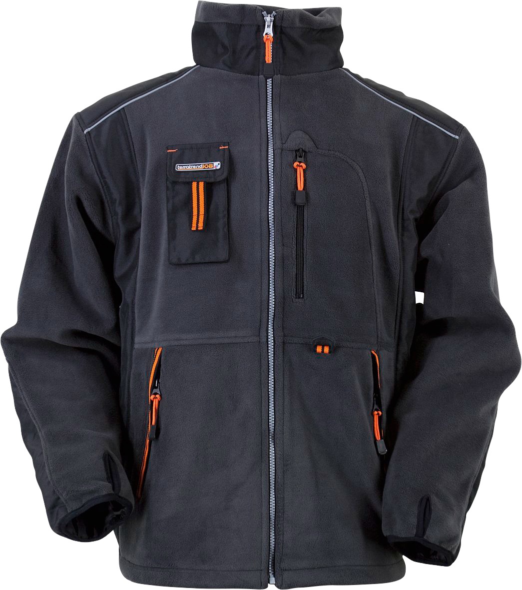 Terrax Workwear Fleecejacke ohne Kapuze