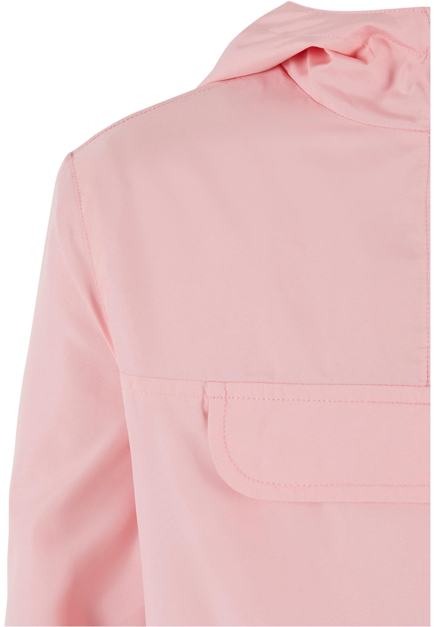 URBAN CLASSICS Allwetterjacke »Urban Classics Damen Girls Basic Pullover Jacket«, (1 St.), mit Kapuze