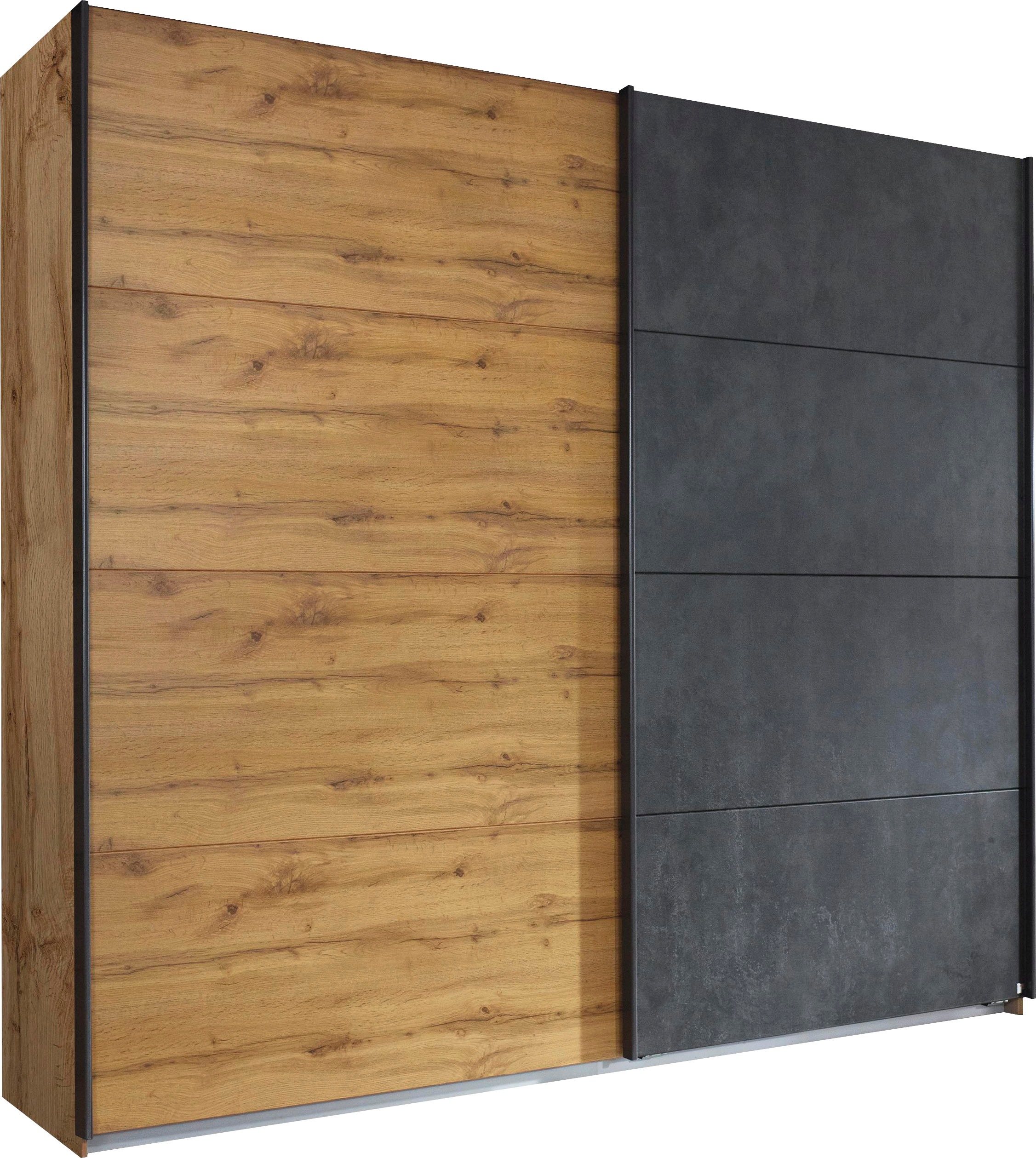 rauch ORANGE Schwebetürenschrank »Tampa«, im modernen Industrial Style