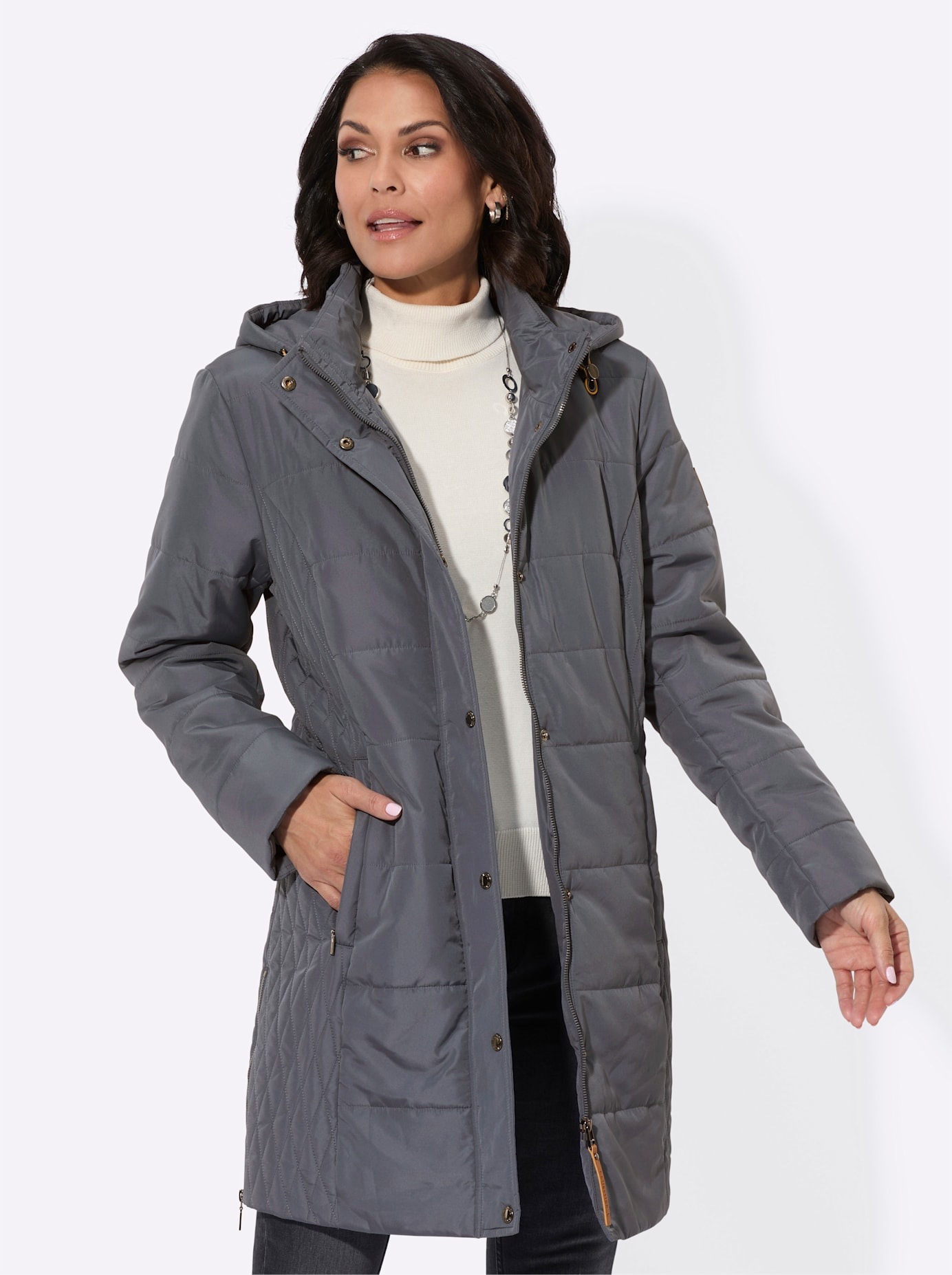 Casual Looks Steppjacke, mit Kapuze günstig online kaufen